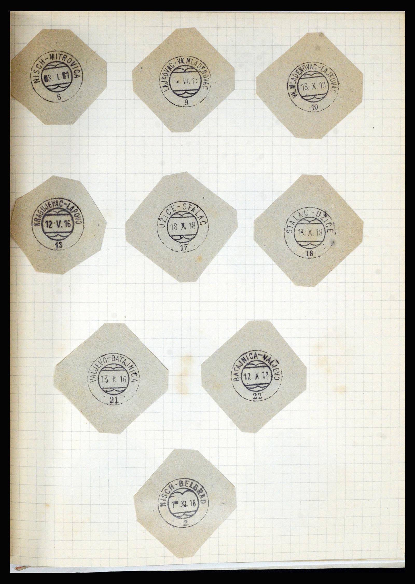 36741 085 - Postzegelverzameling 36741 Wereld 1850-1930.