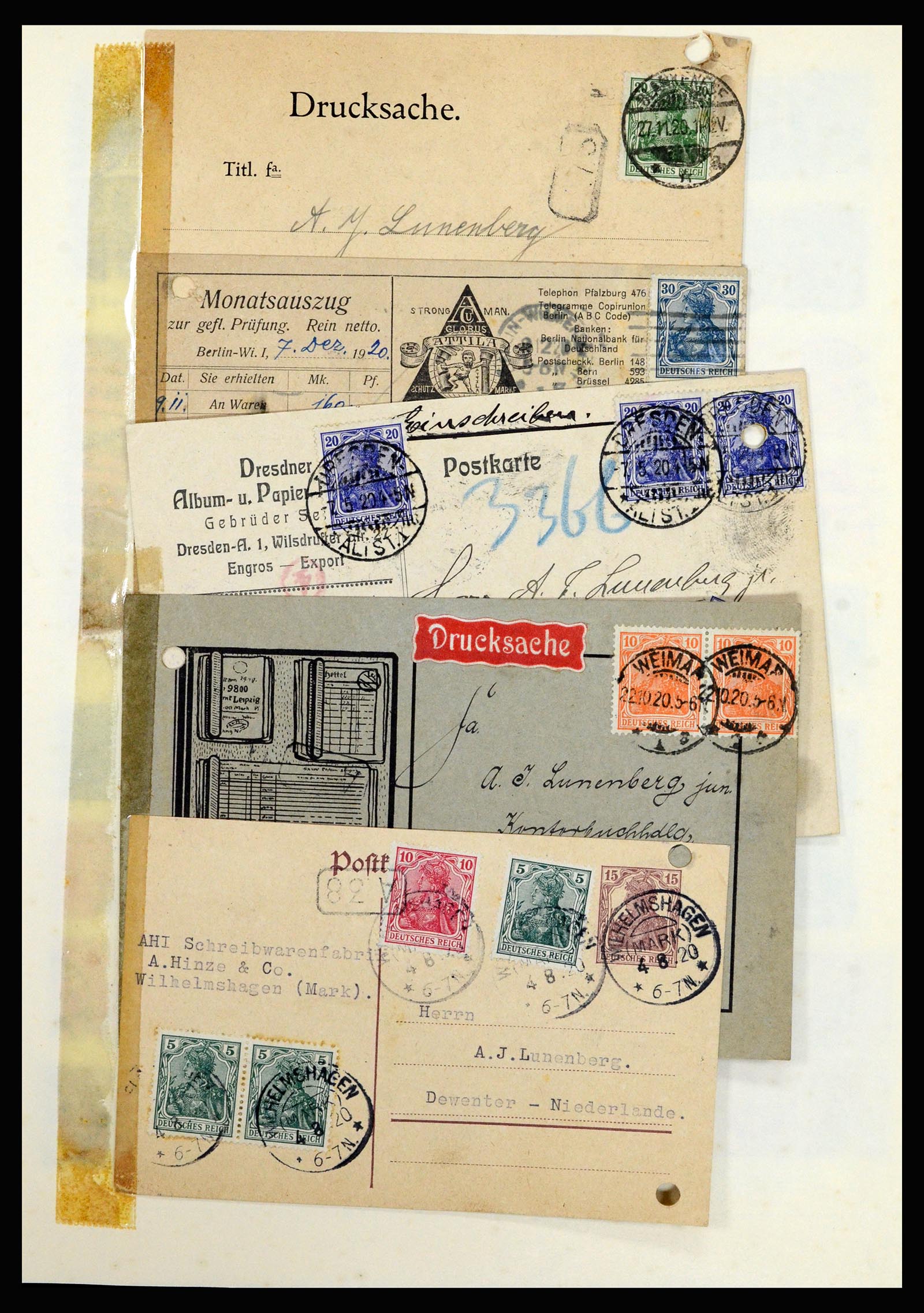 36741 135 - Postzegelverzameling 36741 Wereld 1850-1930.