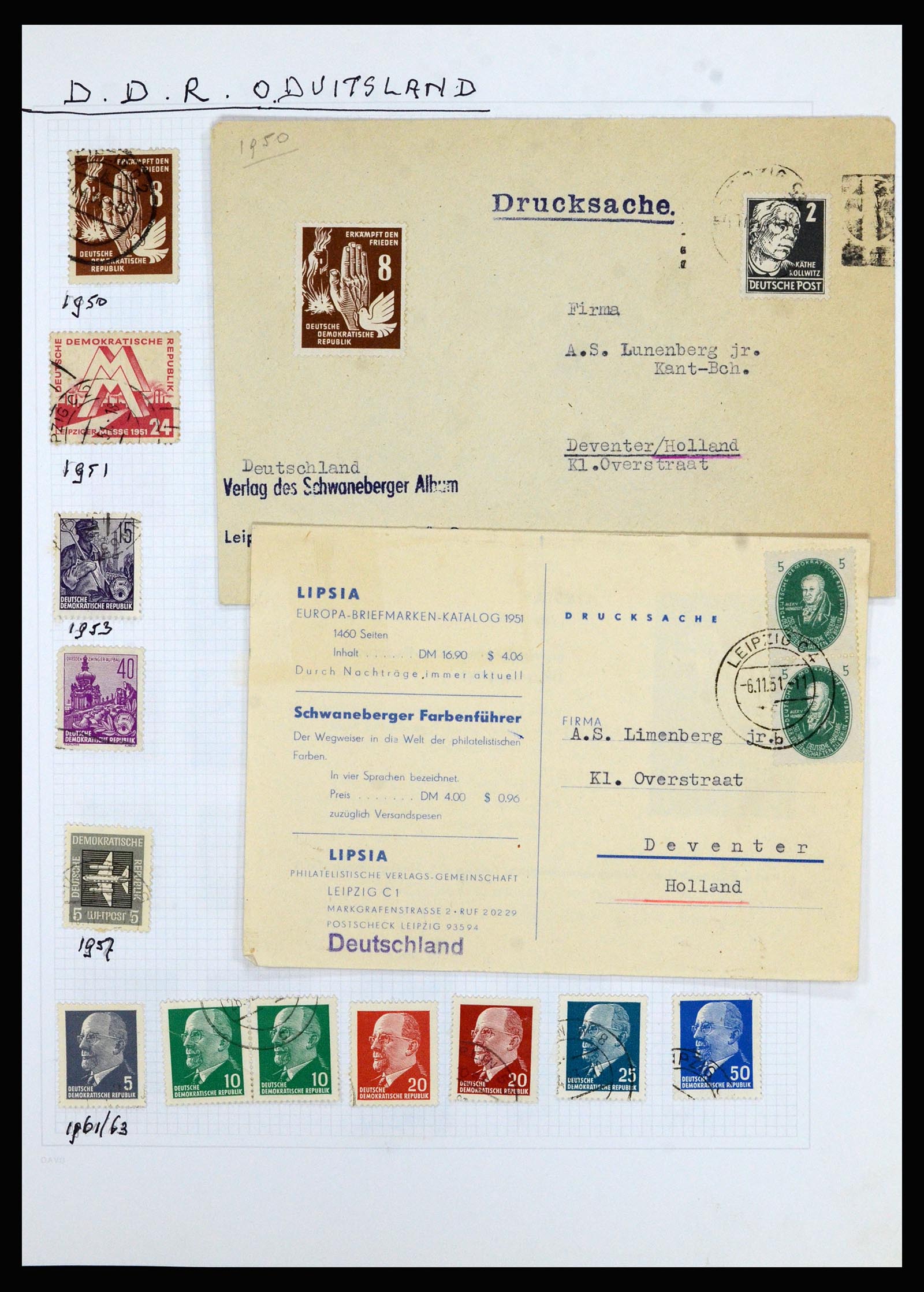 36741 239 - Postzegelverzameling 36741 Wereld 1850-1930.