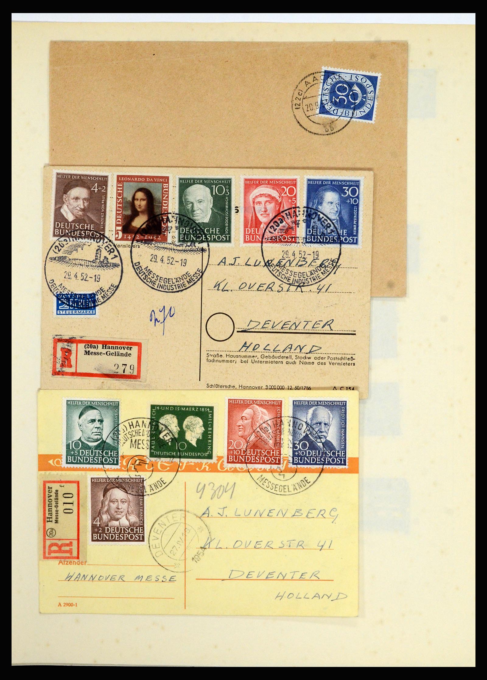 36741 241 - Postzegelverzameling 36741 Wereld 1850-1930.
