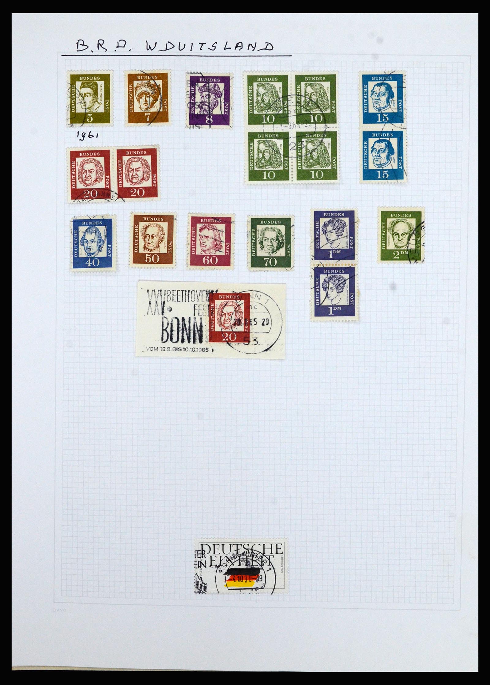 36741 243 - Postzegelverzameling 36741 Wereld 1850-1930.