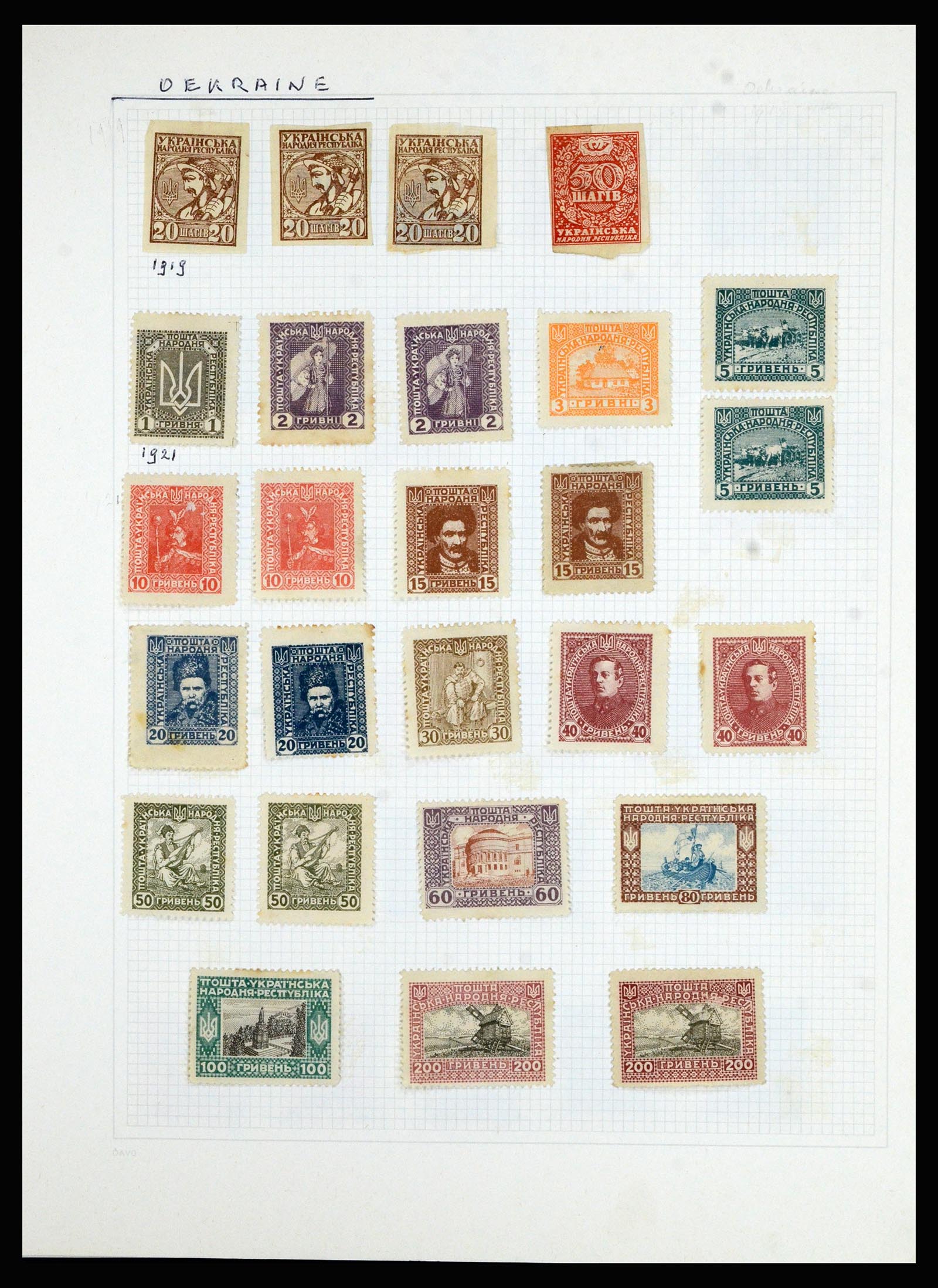36741 263 - Postzegelverzameling 36741 Wereld 1850-1930.