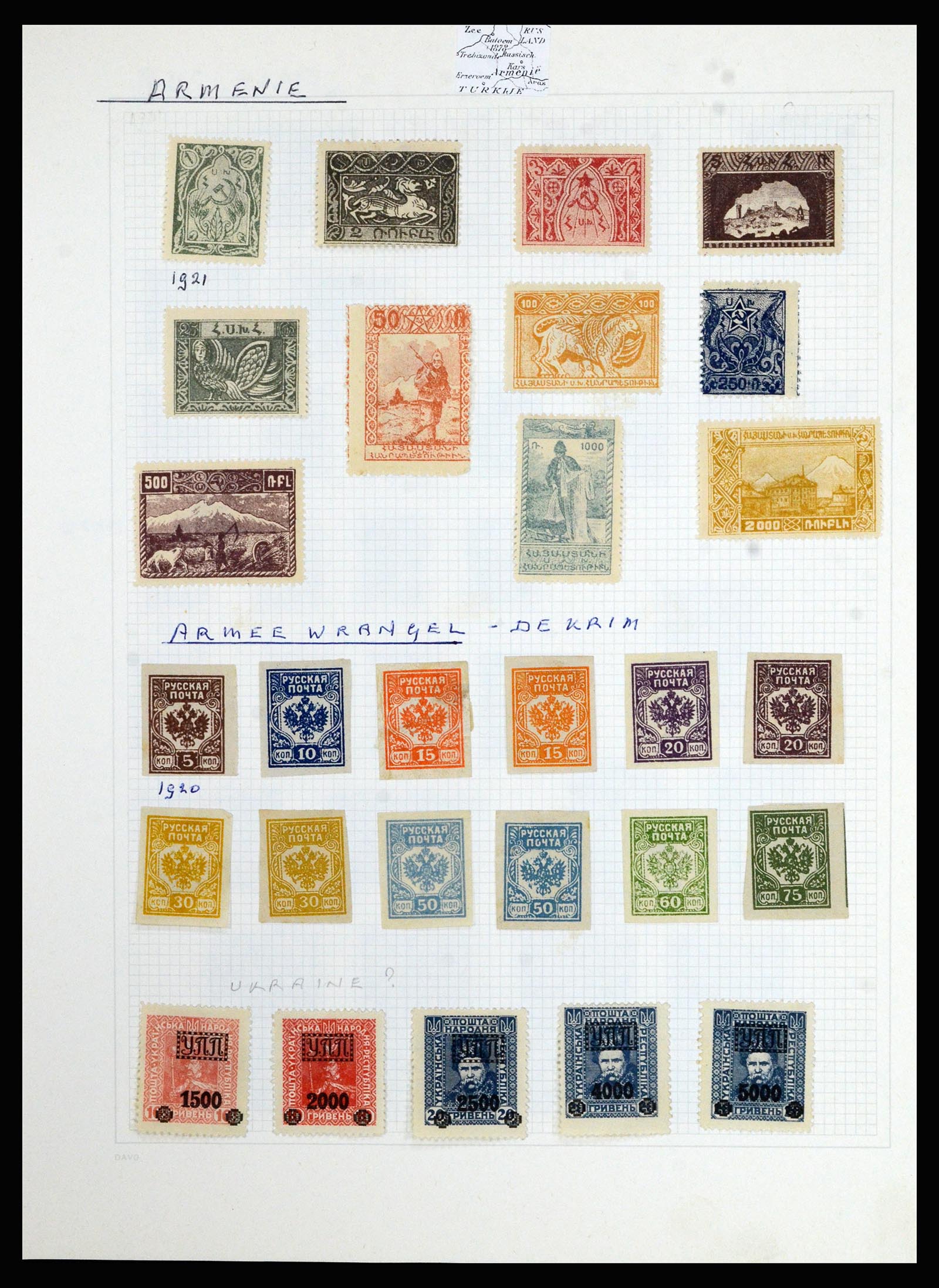 36741 264 - Postzegelverzameling 36741 Wereld 1850-1930.