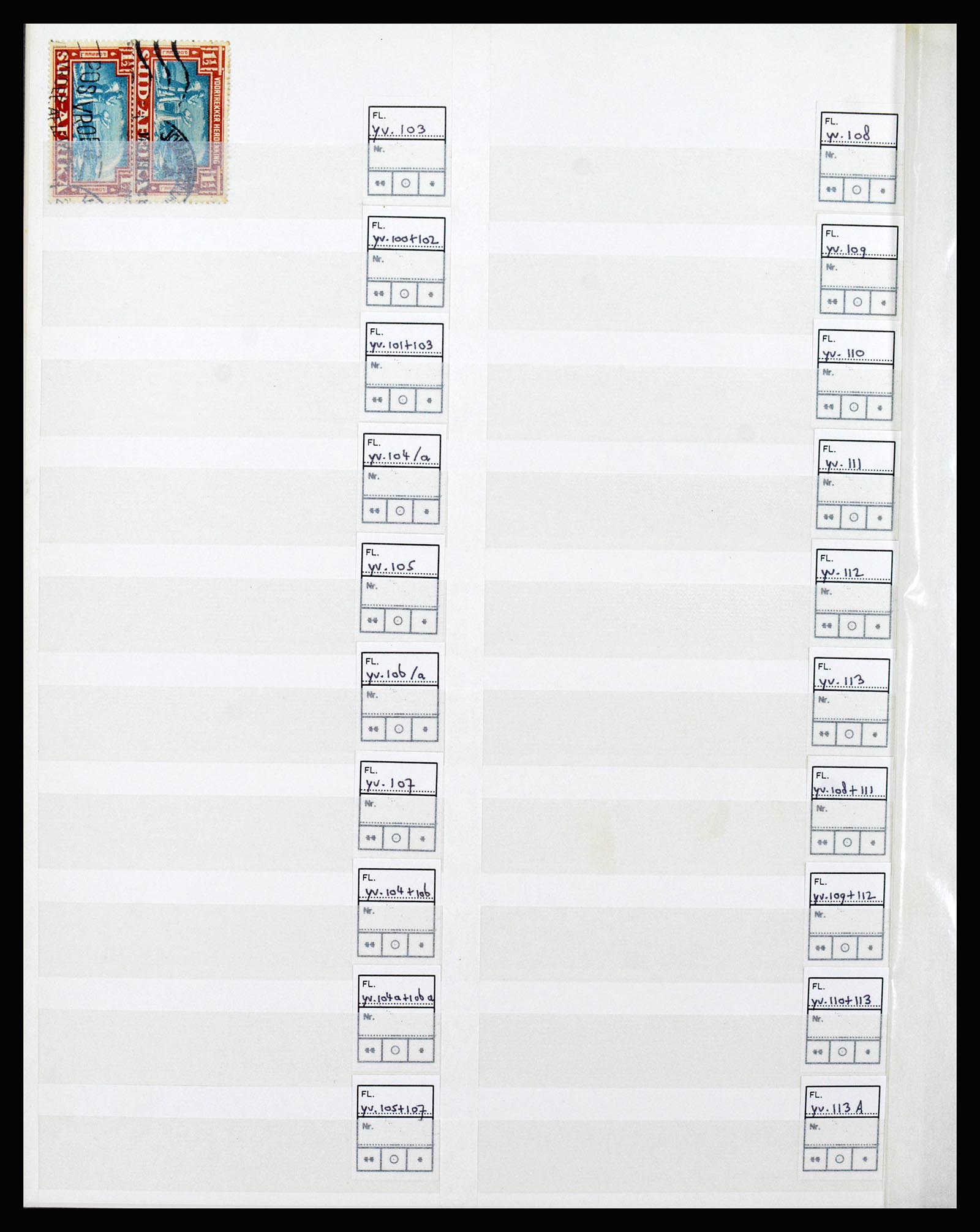 36743 008 - Stamp collection 36743 South Africa and homelands 1910-1998.