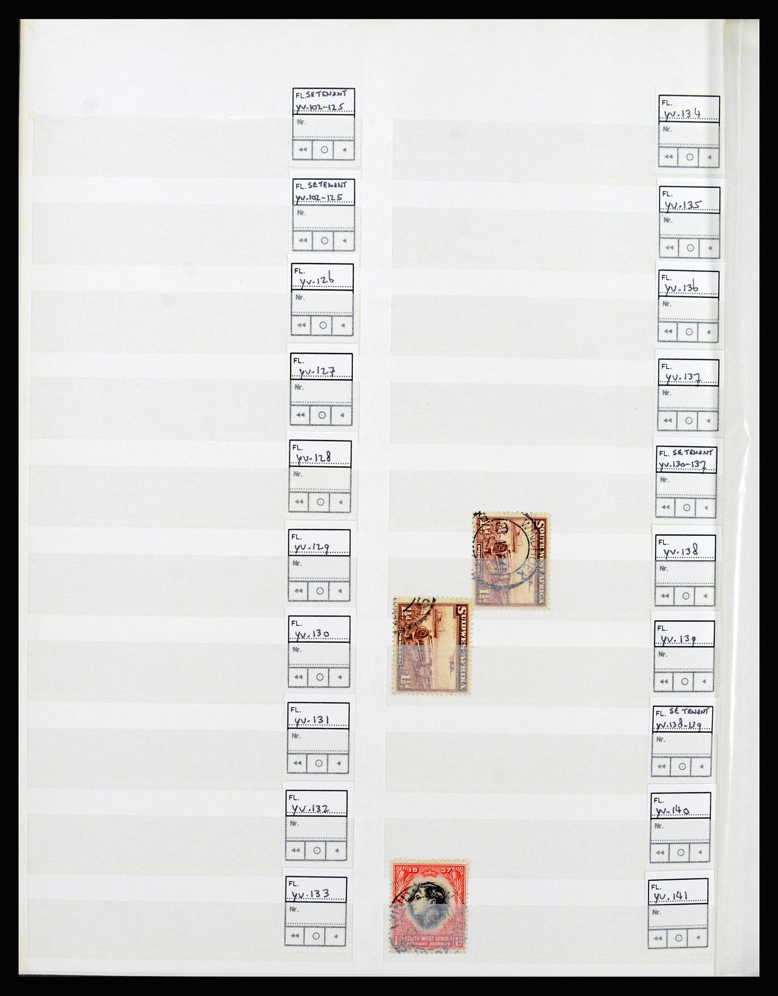 36743 028 - Postzegelverzameling 36743 Zuid Afrika en thuislanden 1910-1998.