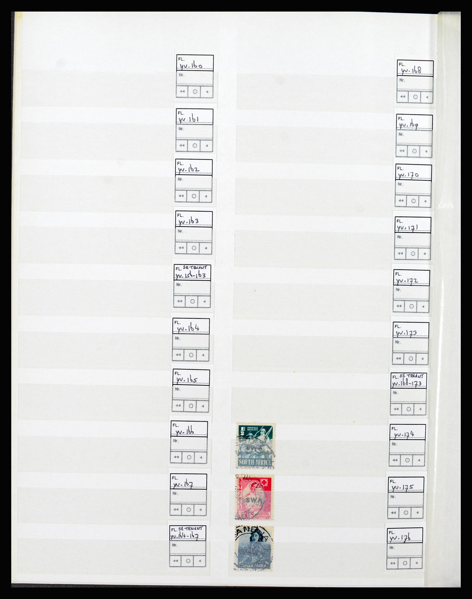 36743 030 - Stamp collection 36743 South Africa and homelands 1910-1998.