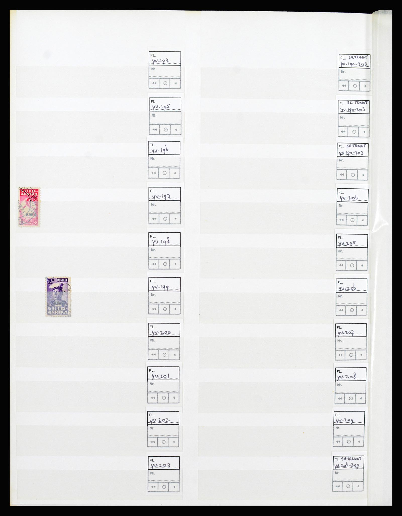 36743 032 - Stamp collection 36743 South Africa and homelands 1910-1998.