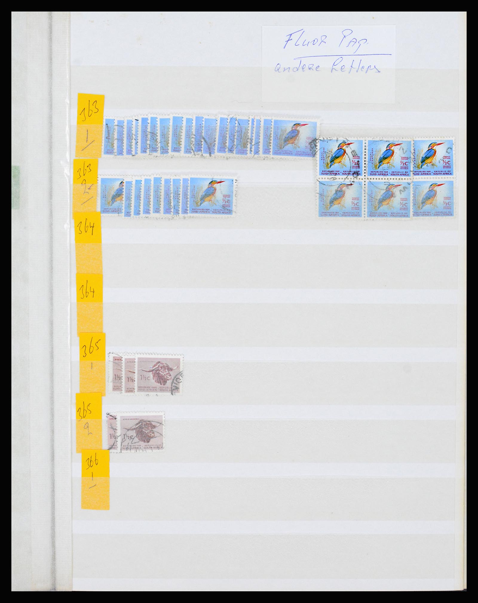 36743 053 - Postzegelverzameling 36743 Zuid Afrika en thuislanden 1910-1998.