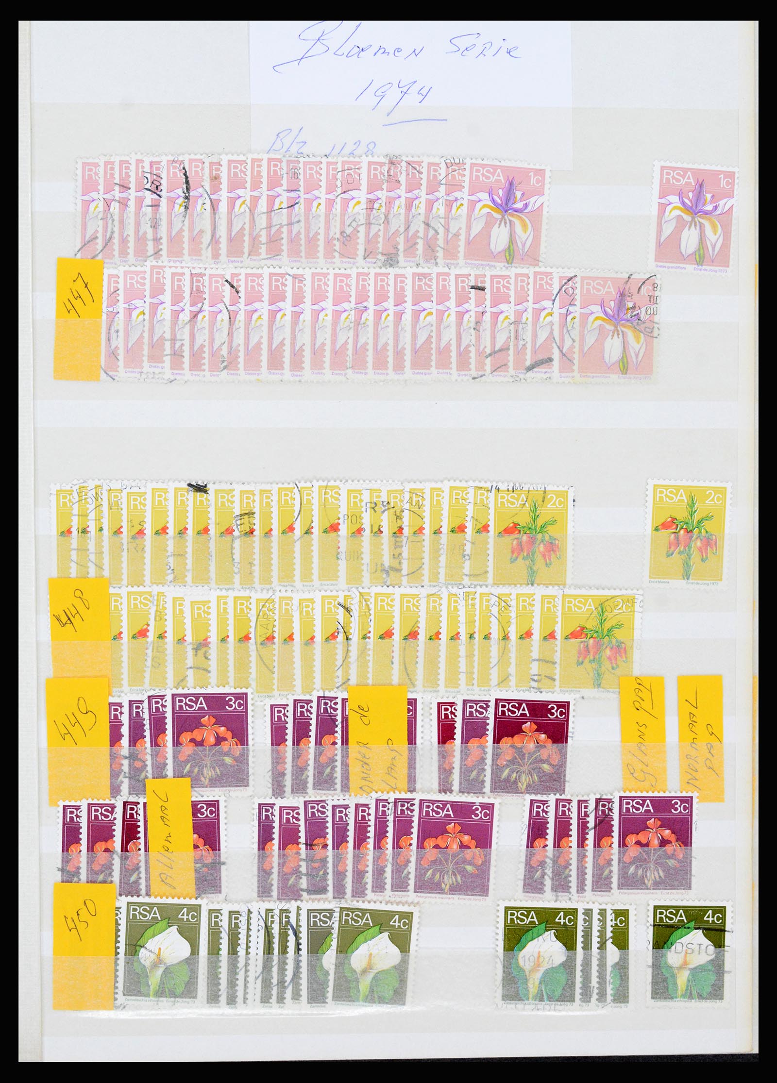 36743 067 - Postzegelverzameling 36743 Zuid Afrika en thuislanden 1910-1998.
