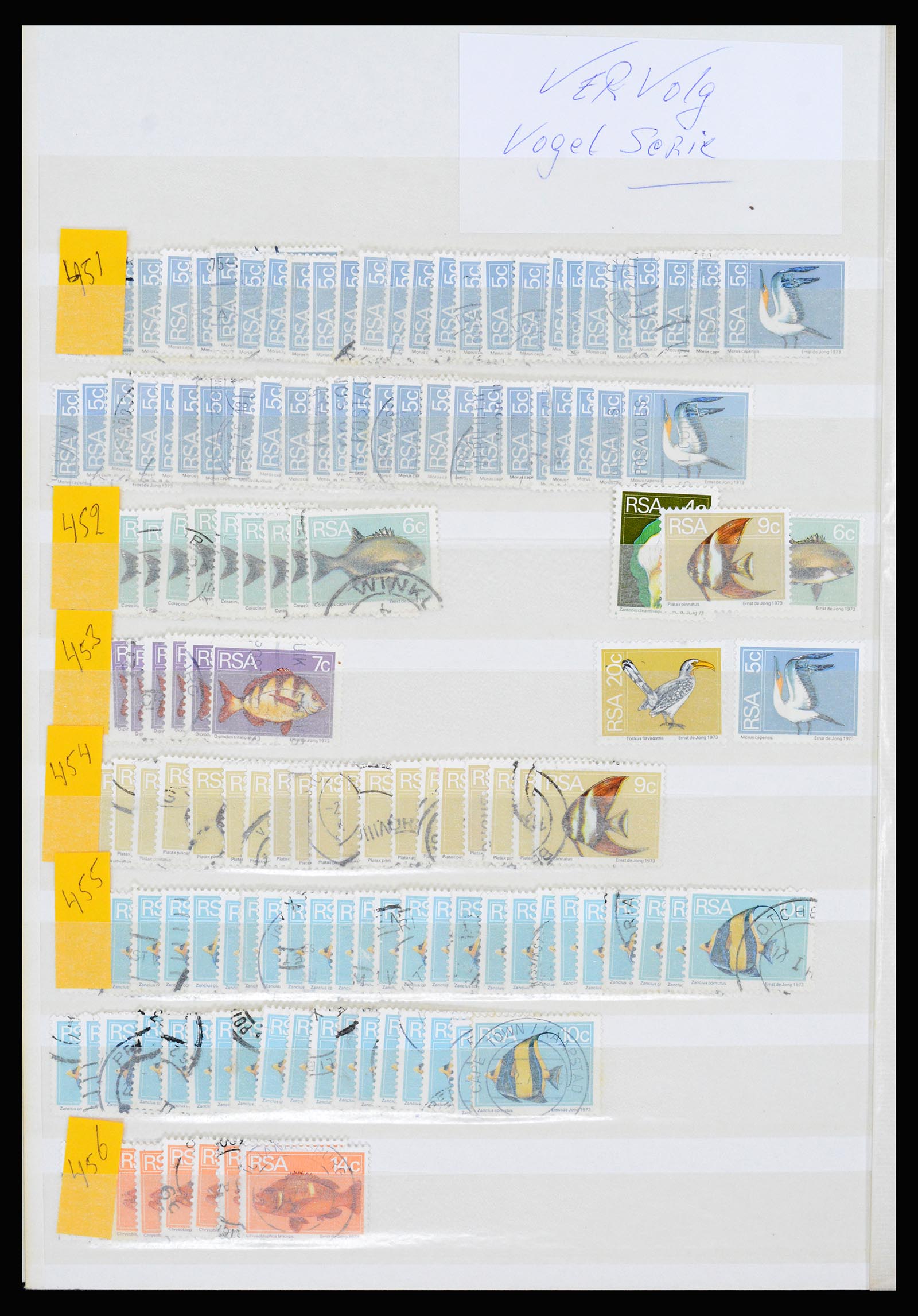 36743 068 - Postzegelverzameling 36743 Zuid Afrika en thuislanden 1910-1998.