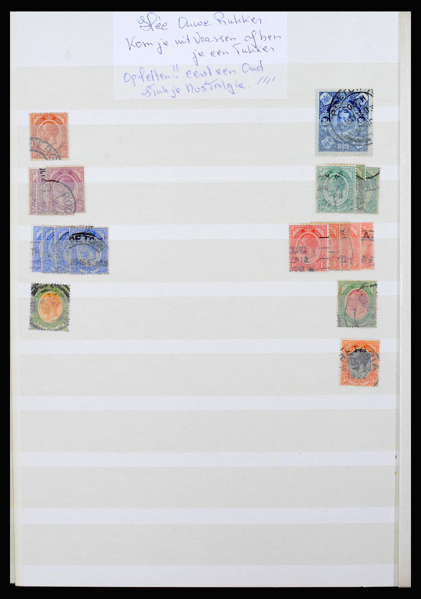 36743 078 - Postzegelverzameling 36743 Zuid Afrika en thuislanden 1910-1998.