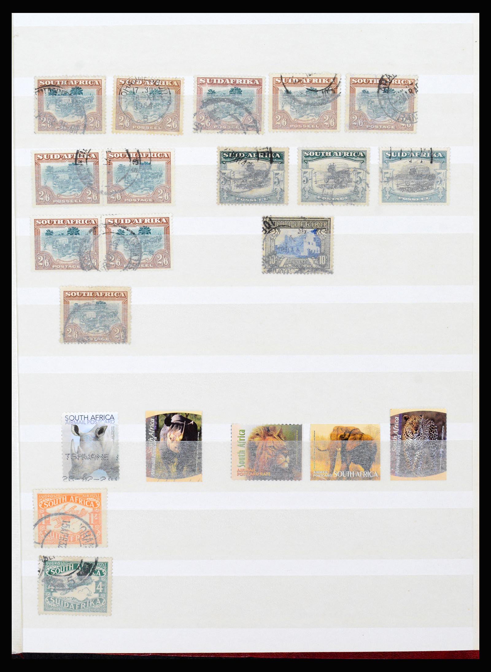 36743 087 - Postzegelverzameling 36743 Zuid Afrika en thuislanden 1910-1998.