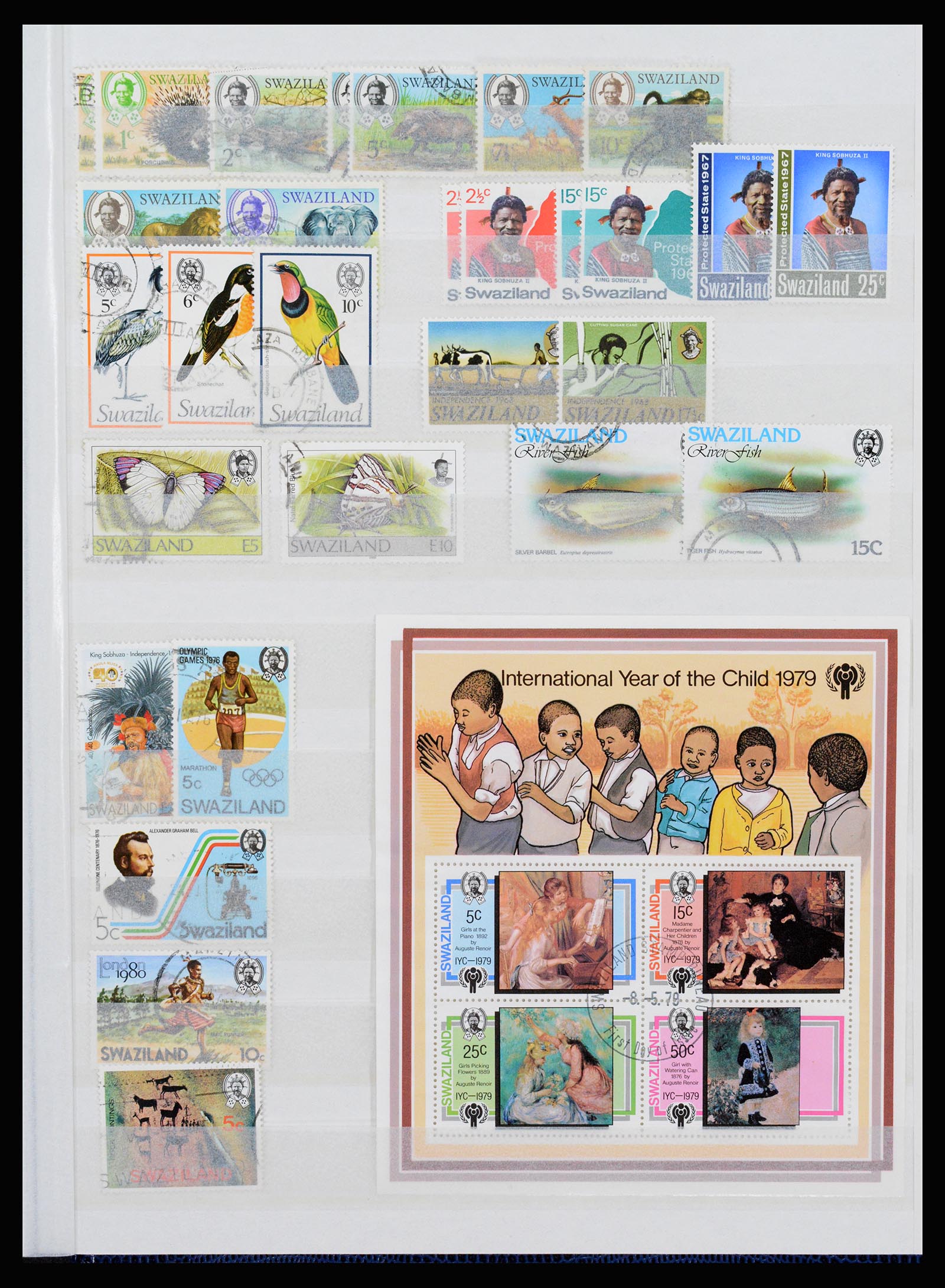 36743 280 - Postzegelverzameling 36743 Zuid Afrika en thuislanden 1910-1998.