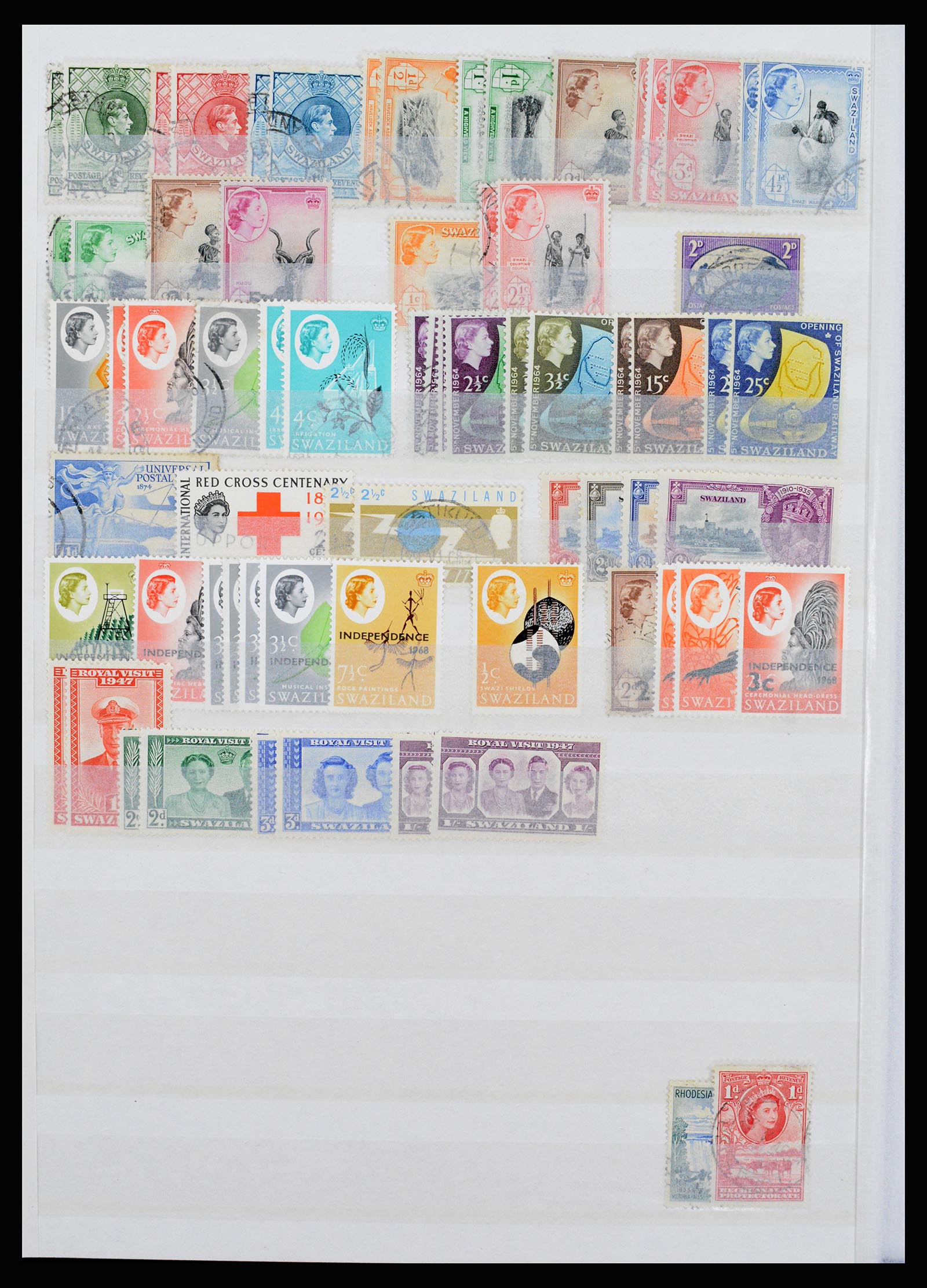 36743 281 - Postzegelverzameling 36743 Zuid Afrika en thuislanden 1910-1998.