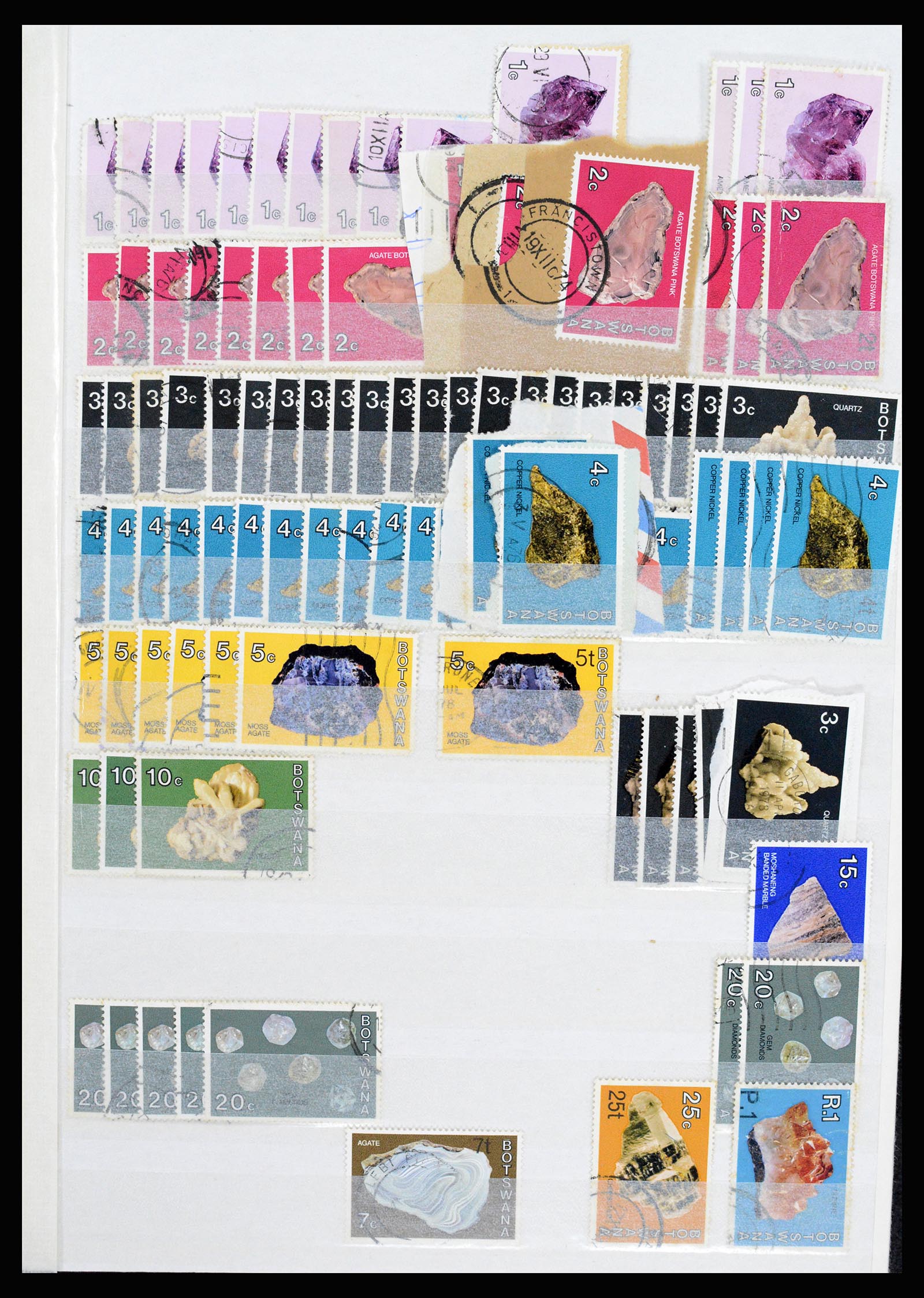 36743 282 - Postzegelverzameling 36743 Zuid Afrika en thuislanden 1910-1998.