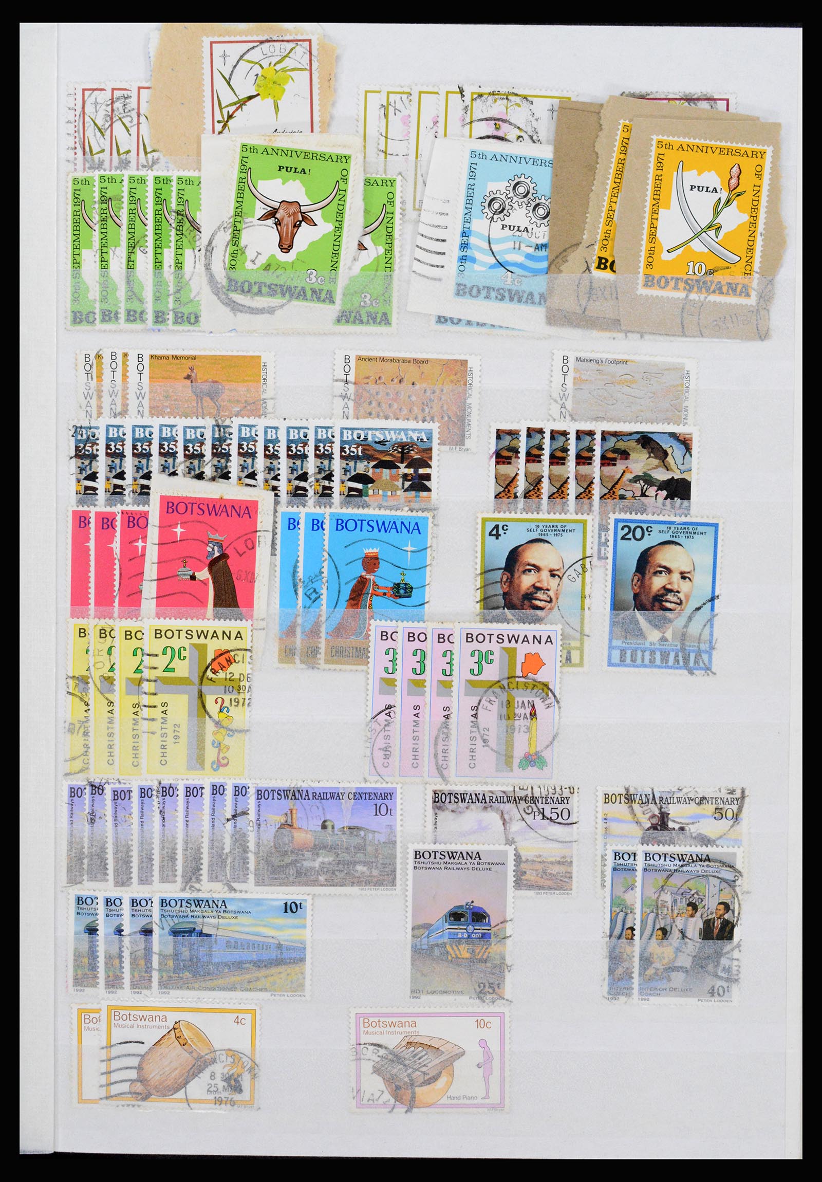 36743 310 - Postzegelverzameling 36743 Zuid Afrika en thuislanden 1910-1998.