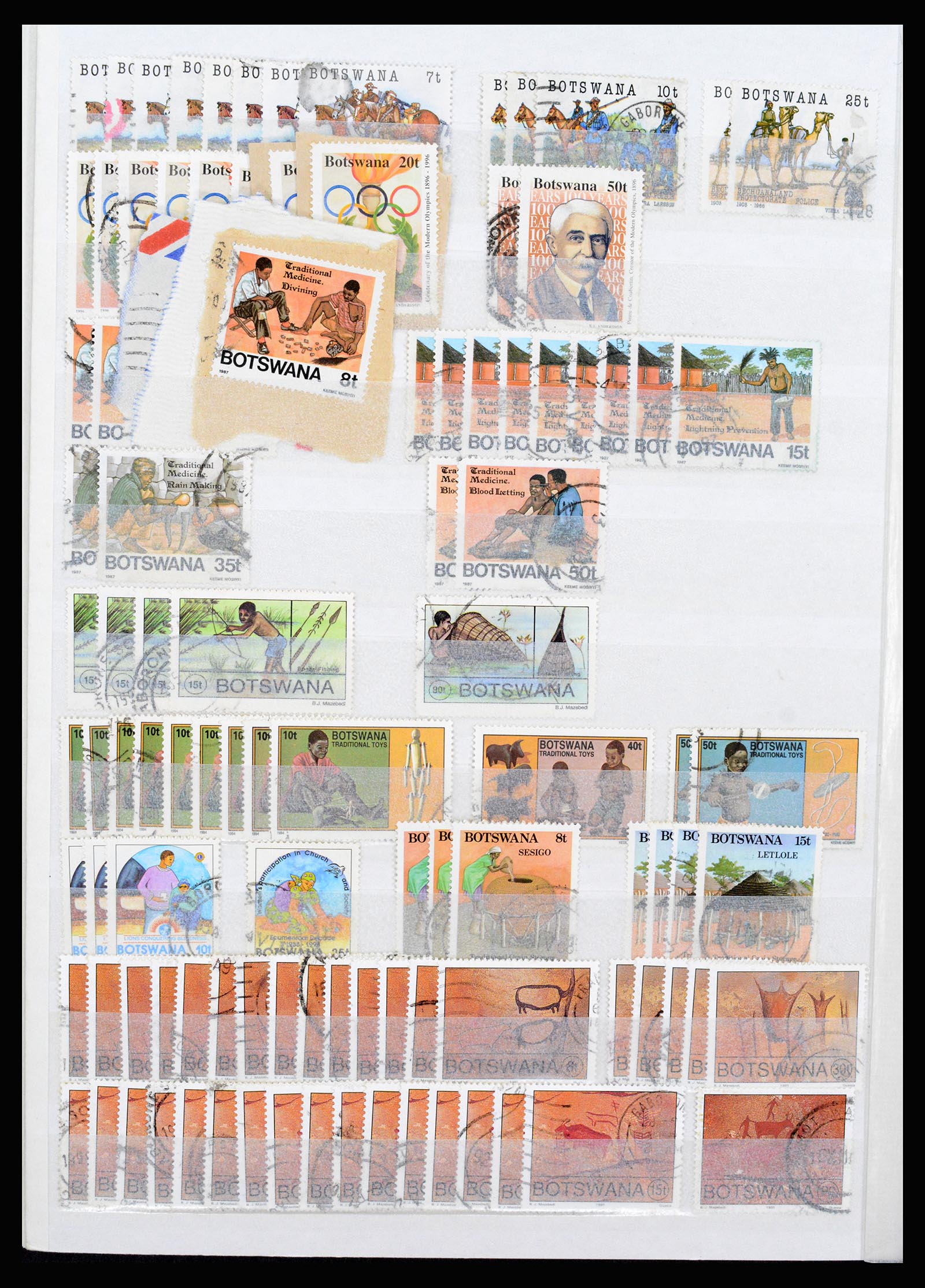 36743 311 - Postzegelverzameling 36743 Zuid Afrika en thuislanden 1910-1998.