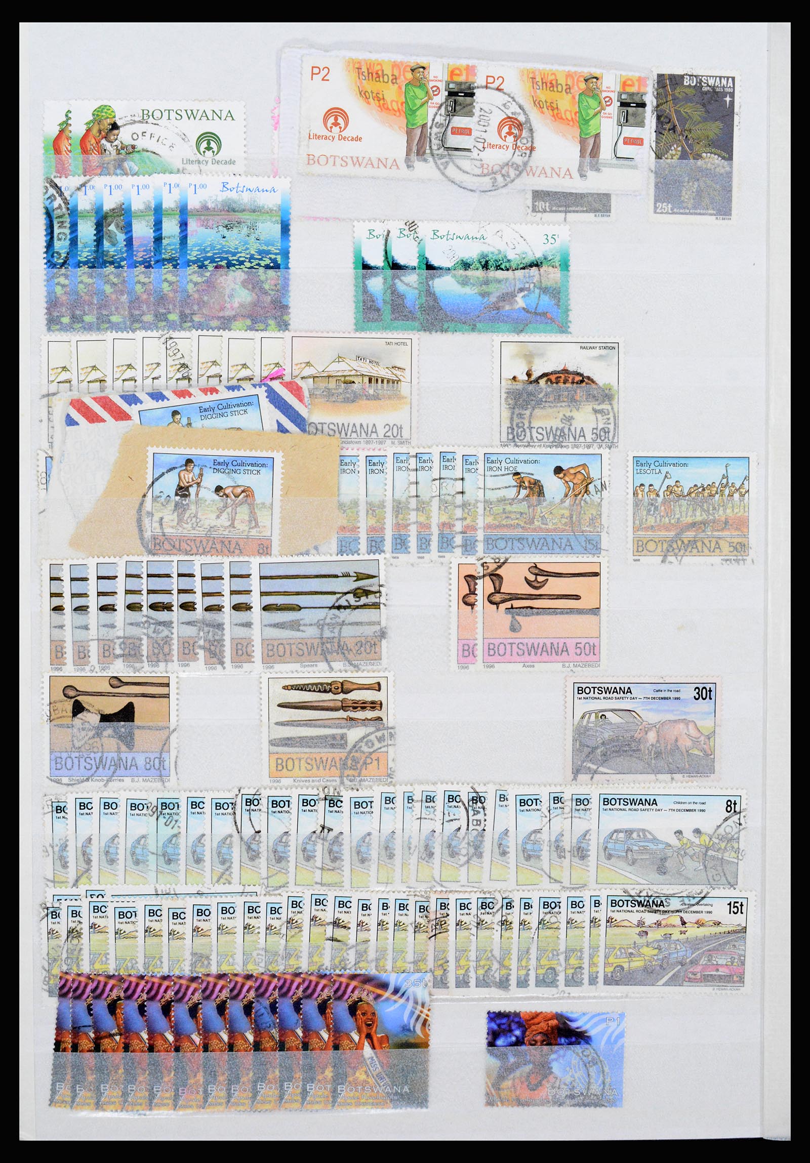 36743 313 - Postzegelverzameling 36743 Zuid Afrika en thuislanden 1910-1998.
