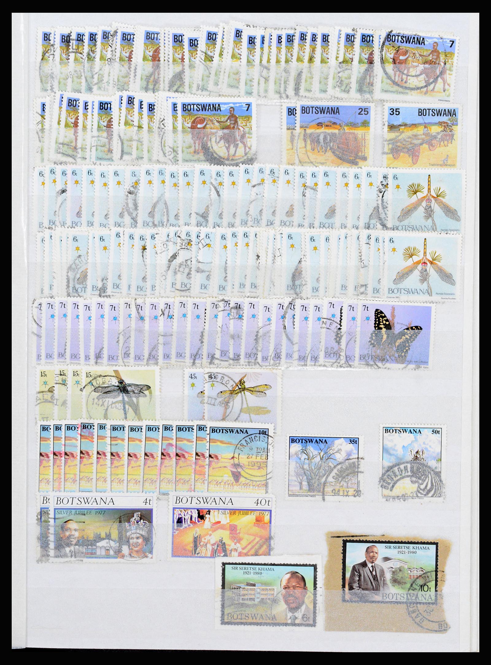 36743 316 - Postzegelverzameling 36743 Zuid Afrika en thuislanden 1910-1998.