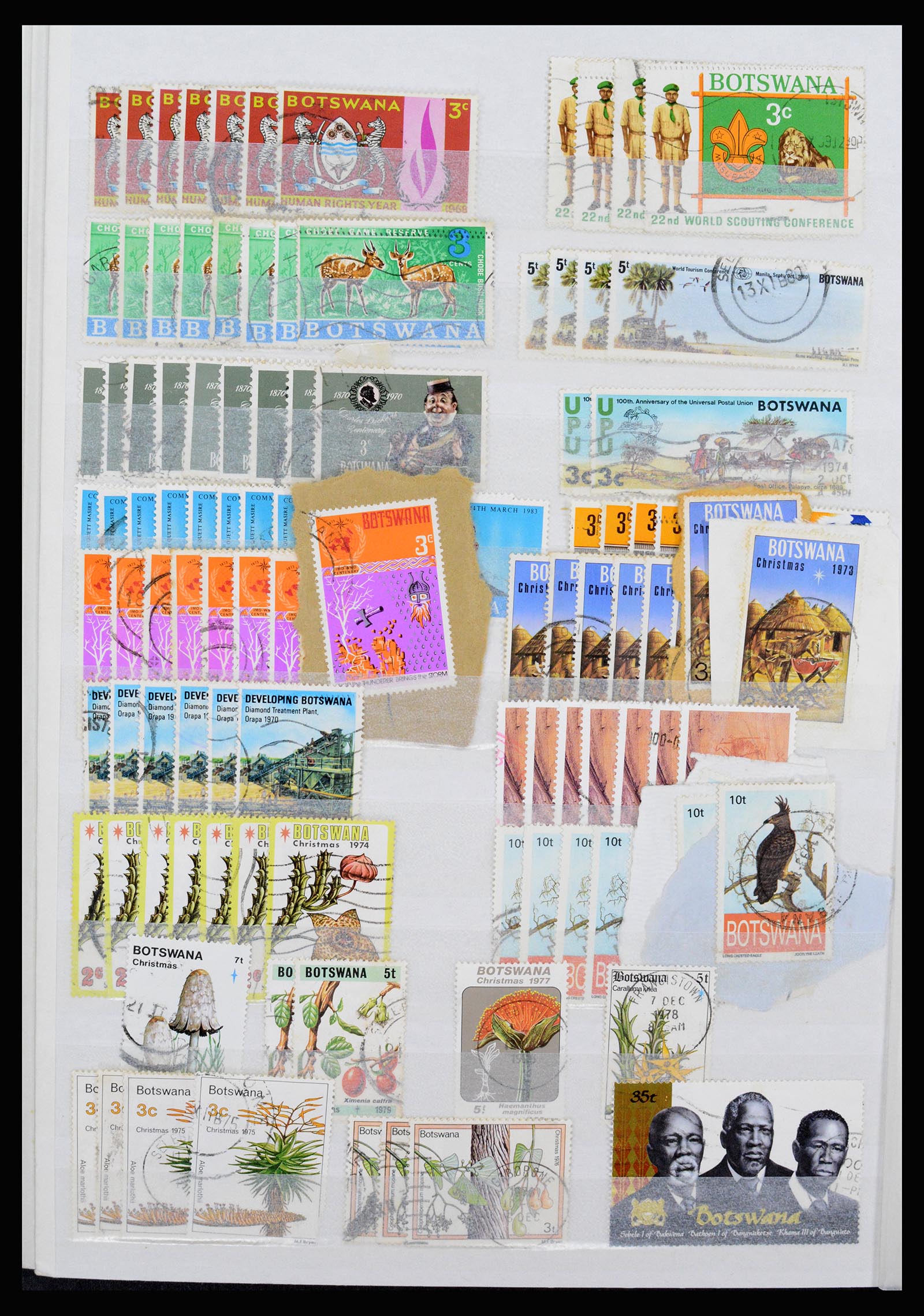 36743 317 - Postzegelverzameling 36743 Zuid Afrika en thuislanden 1910-1998.