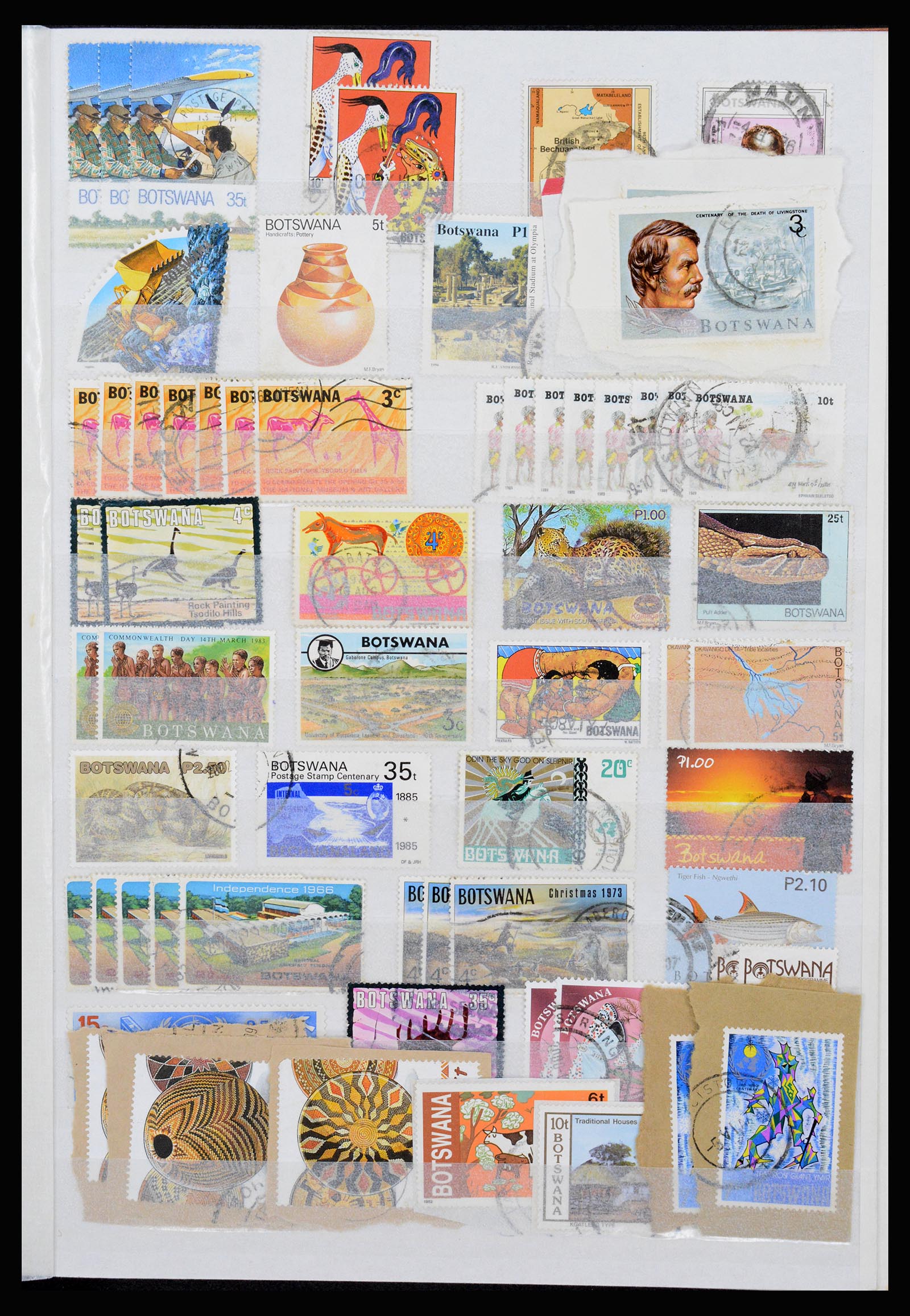 36743 318 - Postzegelverzameling 36743 Zuid Afrika en thuislanden 1910-1998.