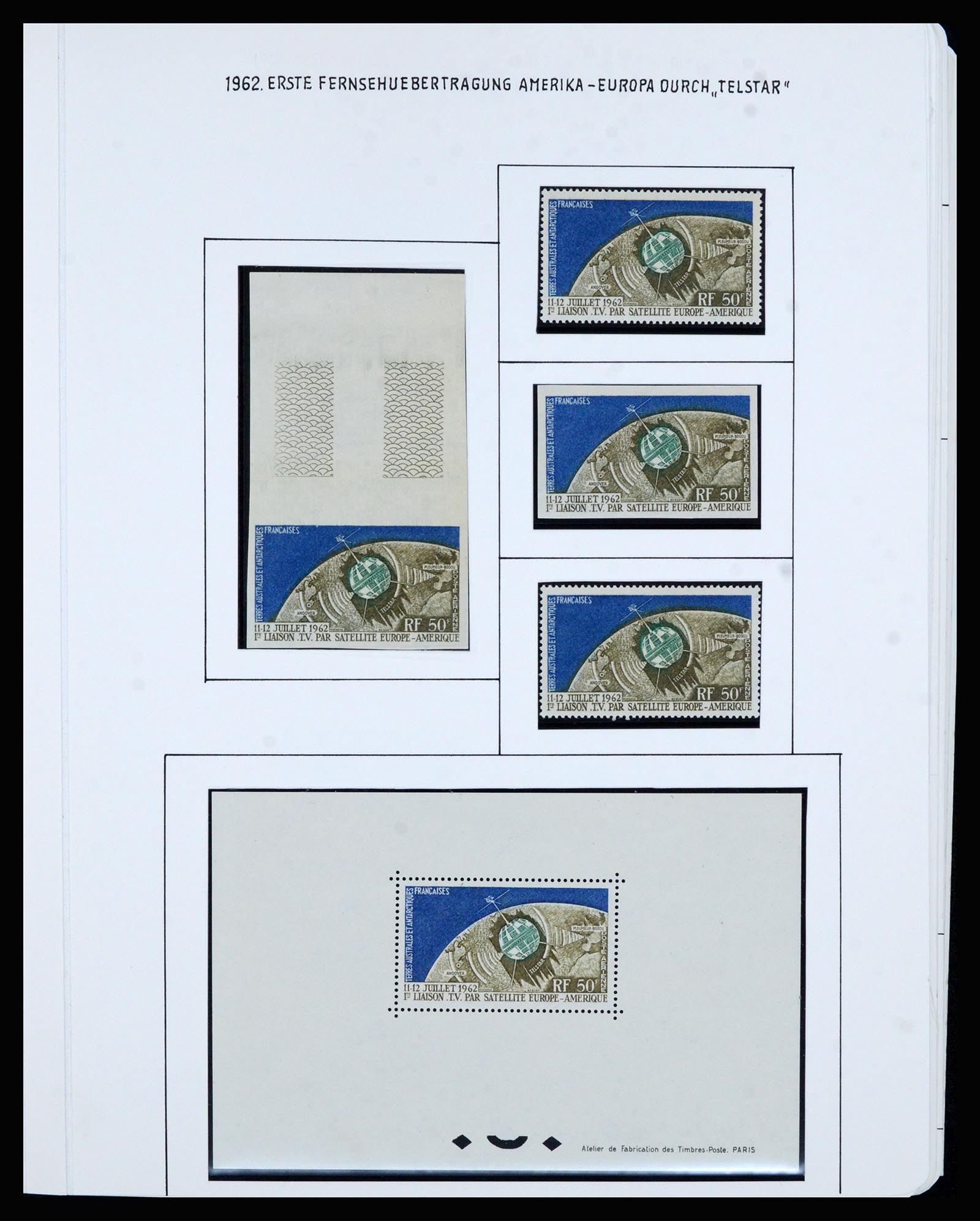 36751 011 - Postzegelverzameling 36751 Frans Antarctica 1955-1984.