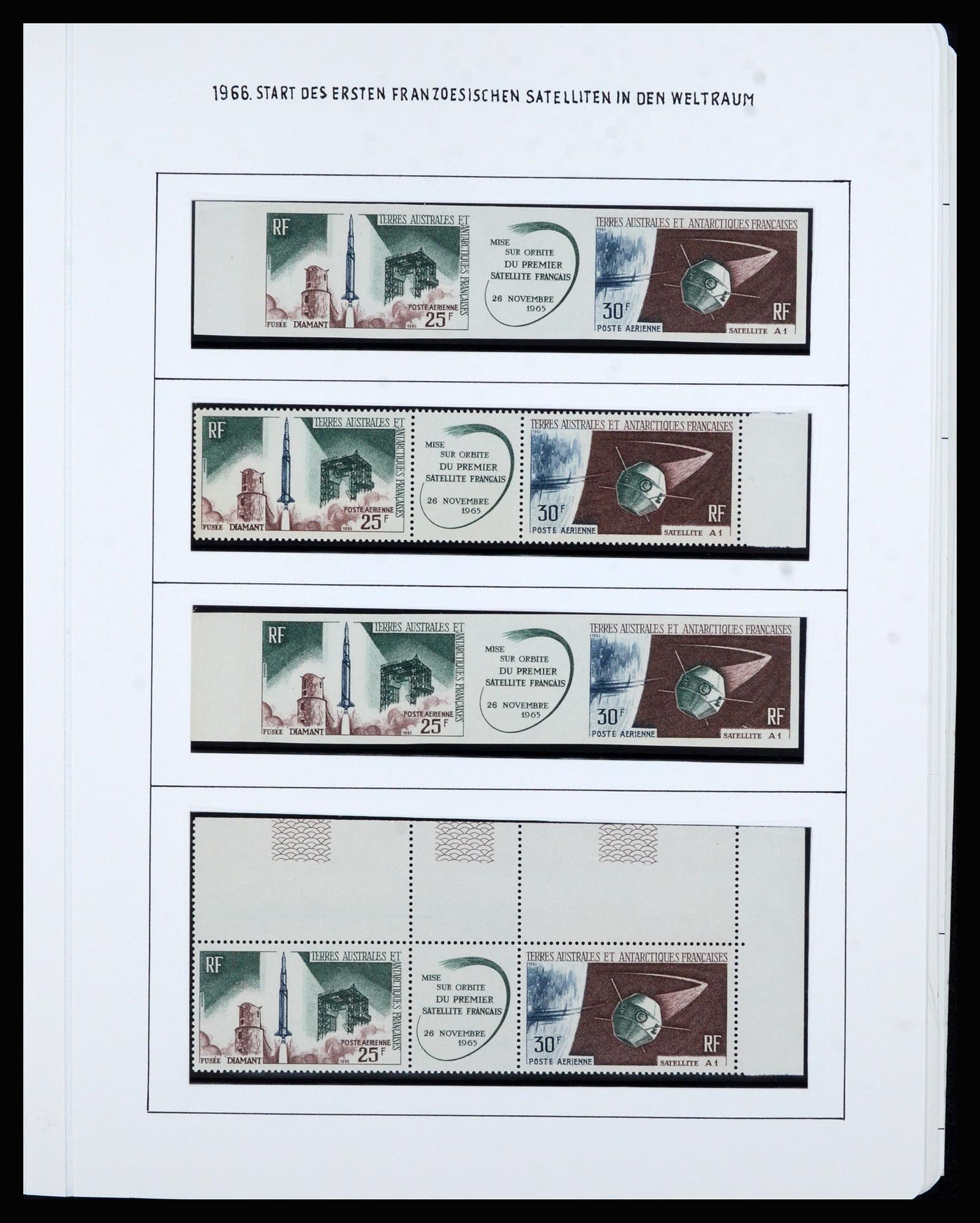 36751 016 - Postzegelverzameling 36751 Frans Antarctica 1955-1984.