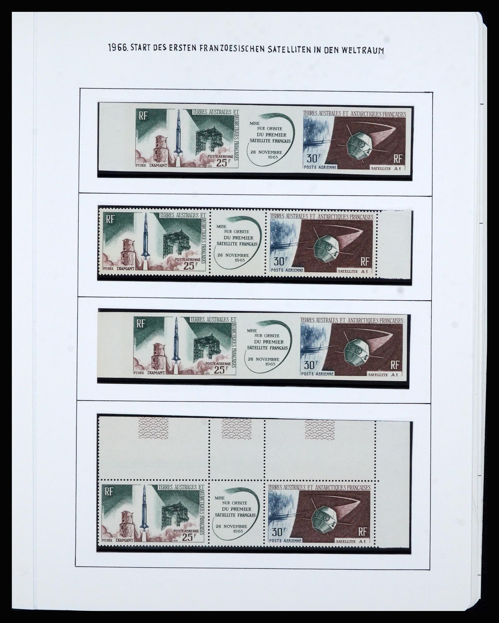 36751 016 - Postzegelverzameling 36751 Frans Antarctica 1955-1984.
