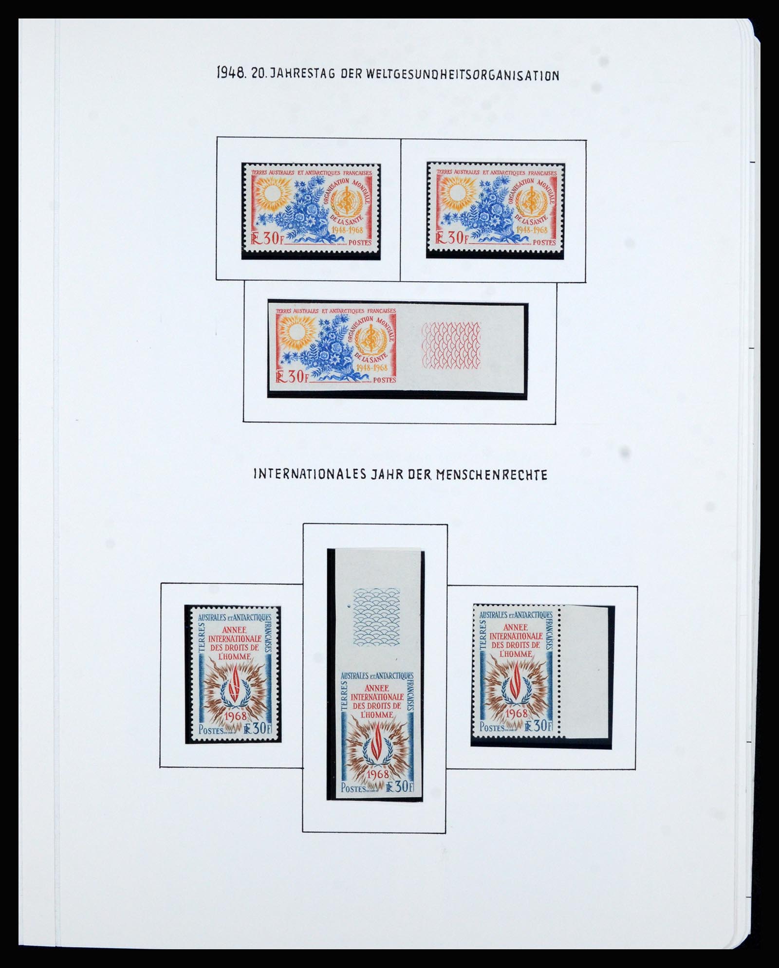 36751 022 - Postzegelverzameling 36751 Frans Antarctica 1955-1984.