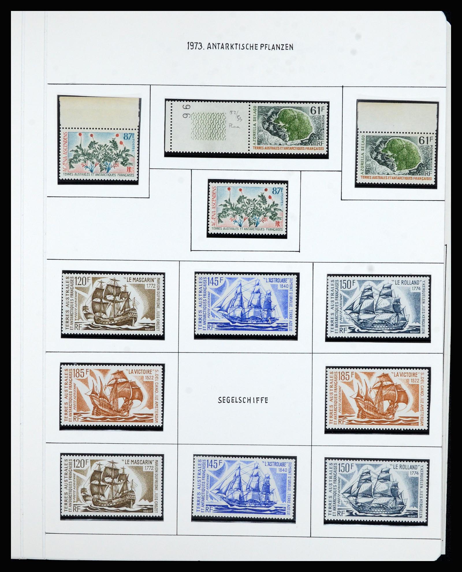 36751 034 - Postzegelverzameling 36751 Frans Antarctica 1955-1984.