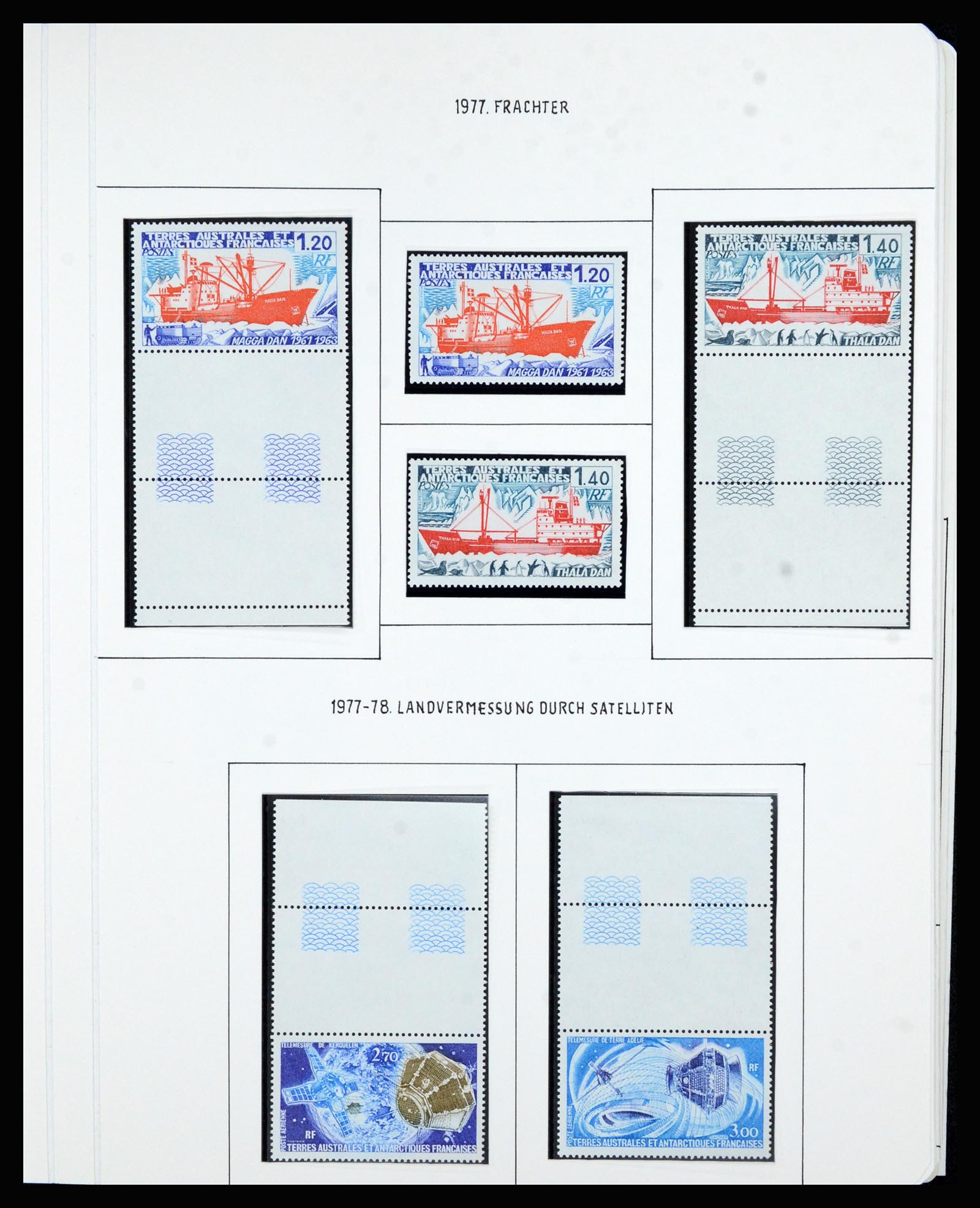36751 045 - Postzegelverzameling 36751 Frans Antarctica 1955-1984.