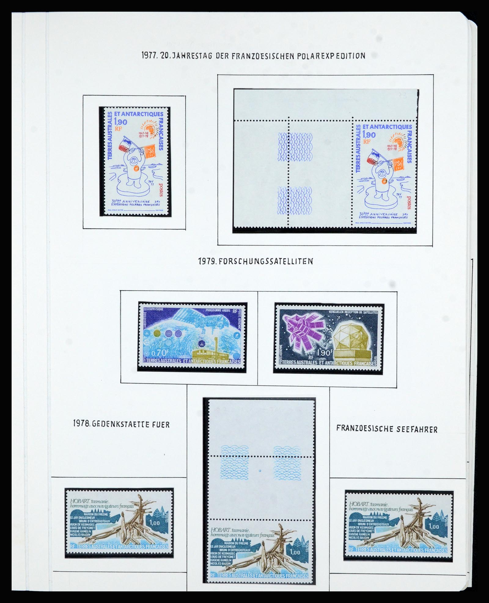 36751 047 - Postzegelverzameling 36751 Frans Antarctica 1955-1984.