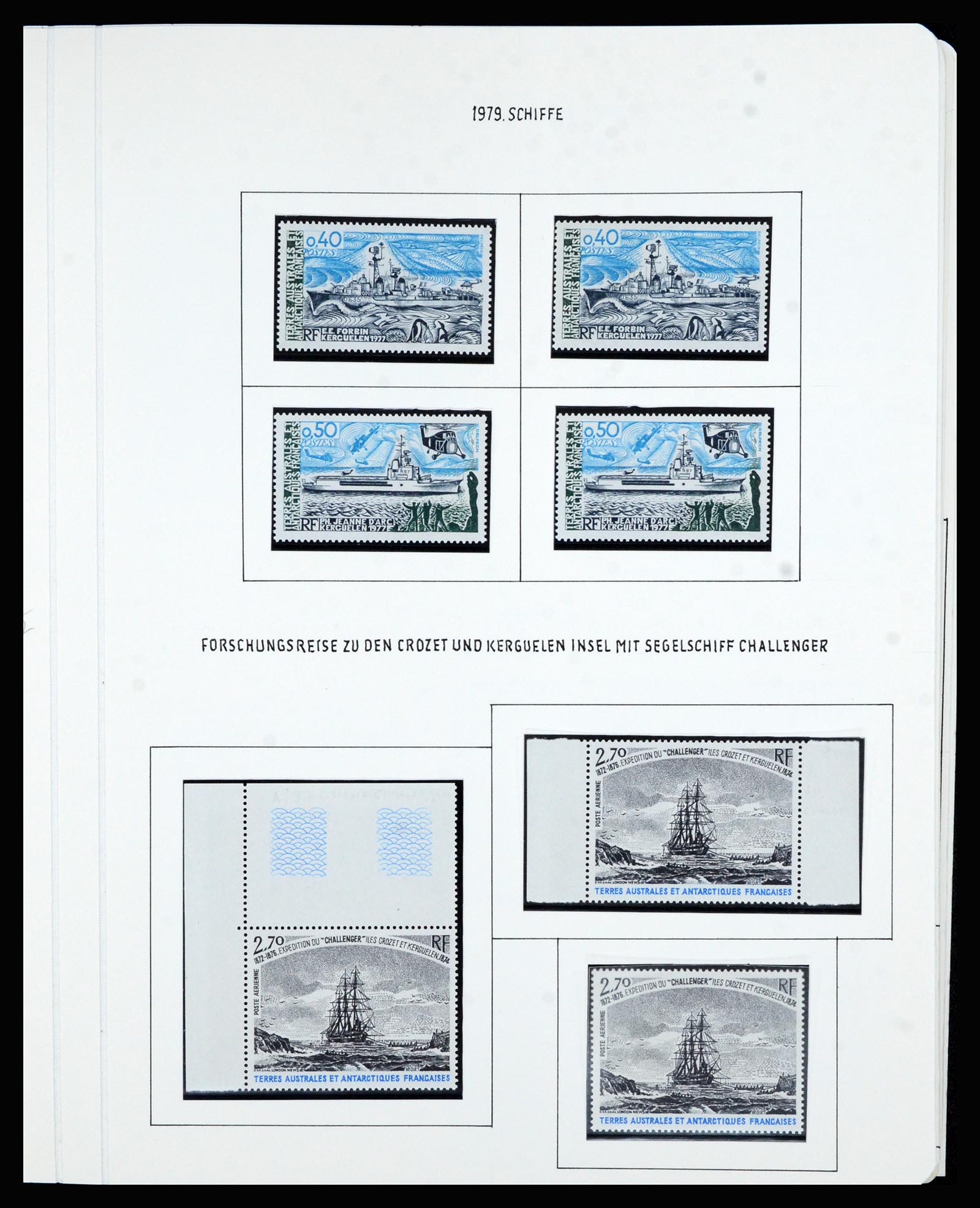 36751 049 - Postzegelverzameling 36751 Frans Antarctica 1955-1984.