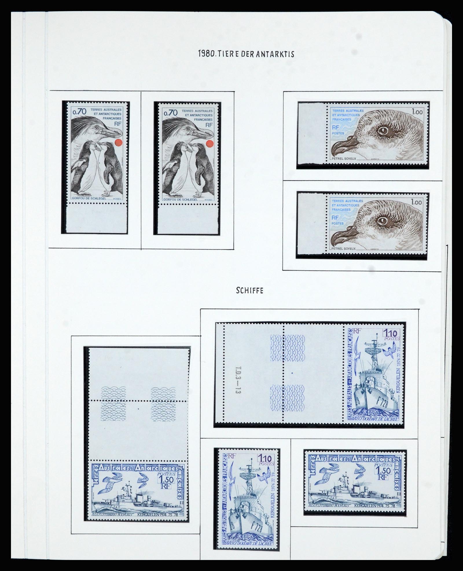 36751 050 - Postzegelverzameling 36751 Frans Antarctica 1955-1984.