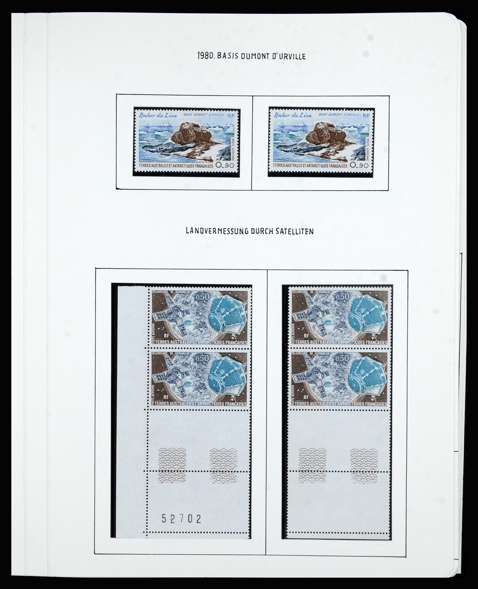 36751 052 - Postzegelverzameling 36751 Frans Antarctica 1955-1984.