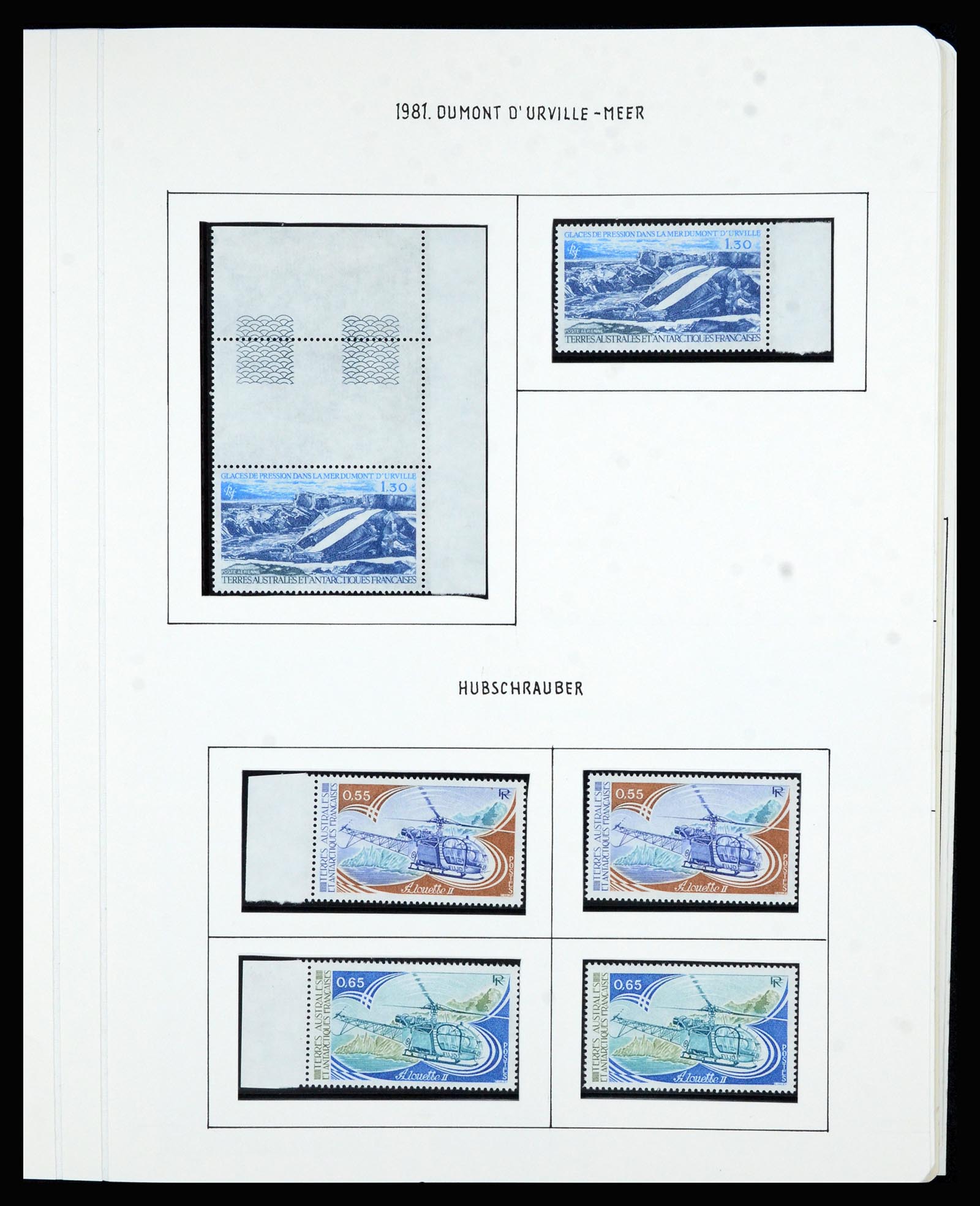 36751 056 - Postzegelverzameling 36751 Frans Antarctica 1955-1984.
