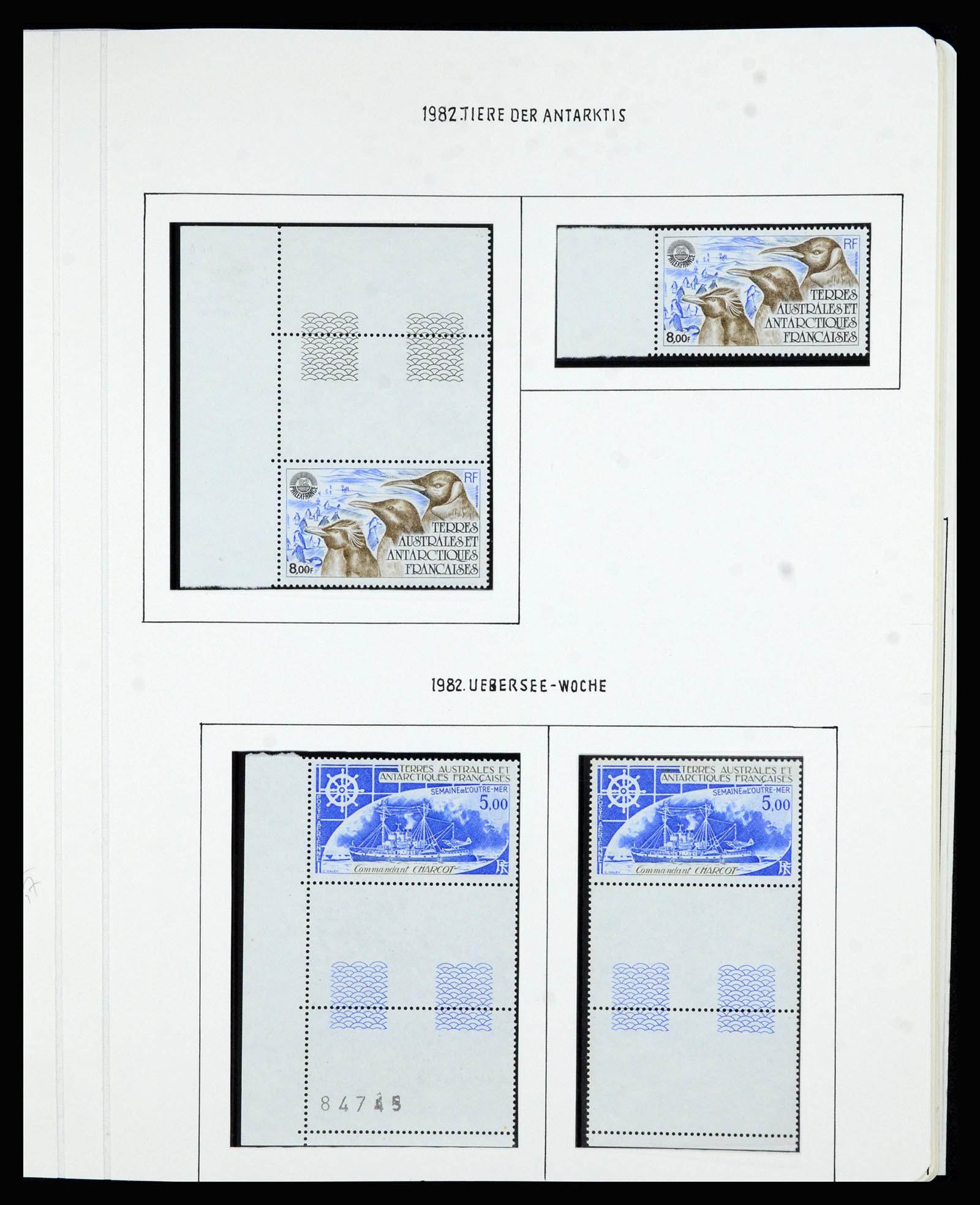 36751 059 - Stamp collection 36751 French Antarctic 1955-1984.