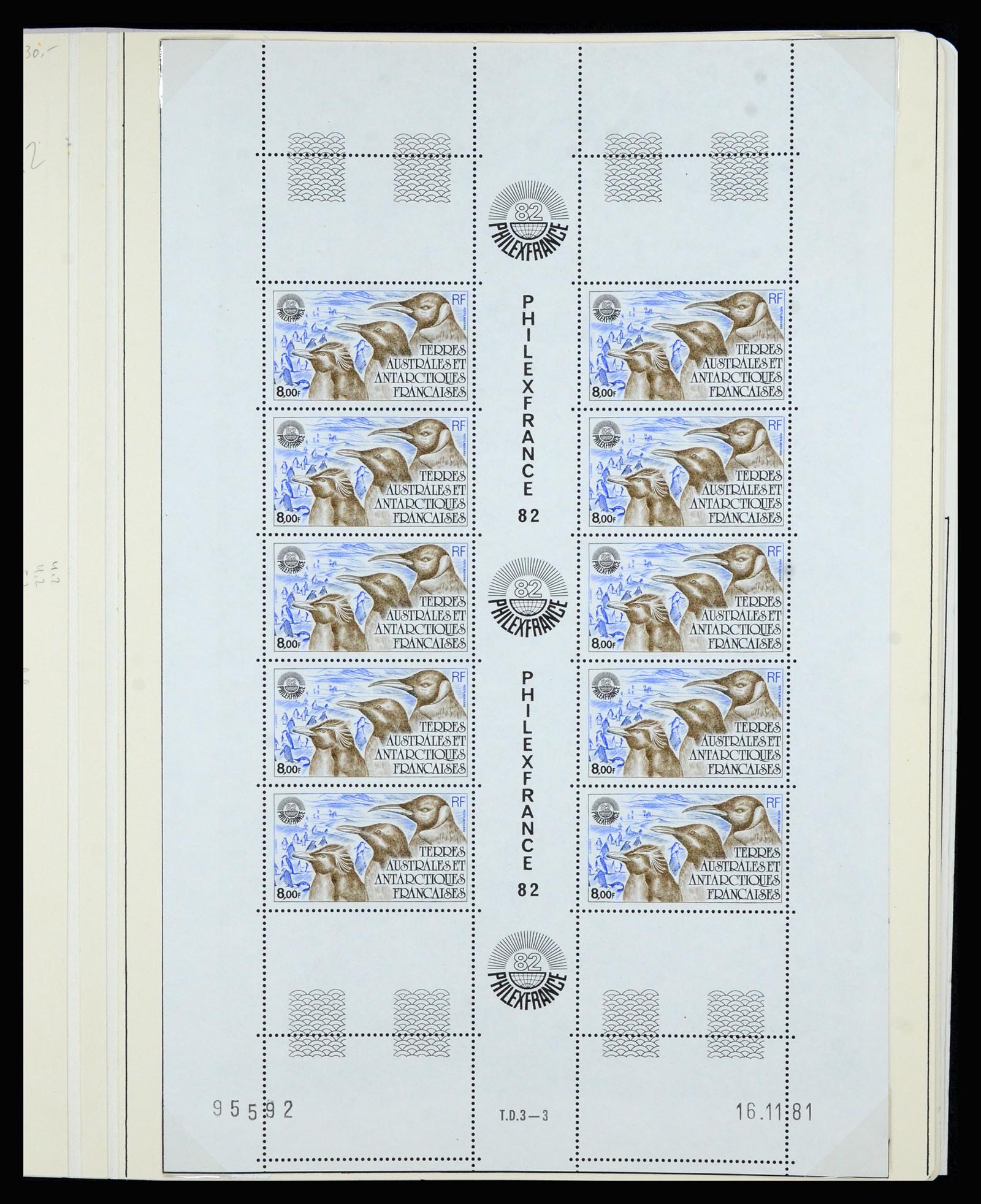 36751 060 - Postzegelverzameling 36751 Frans Antarctica 1955-1984.