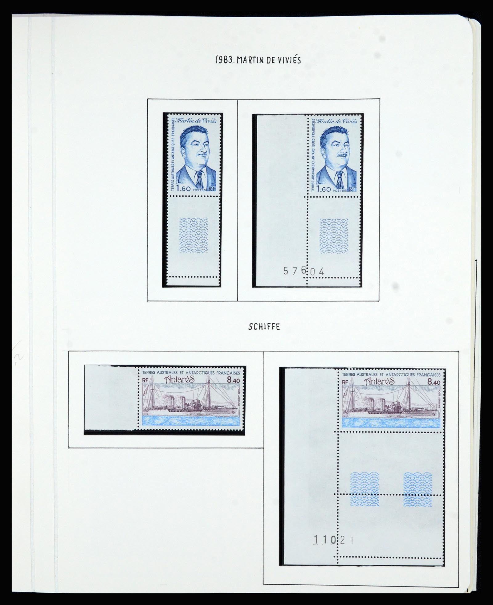 36751 063 - Stamp collection 36751 French Antarctic 1955-1984.