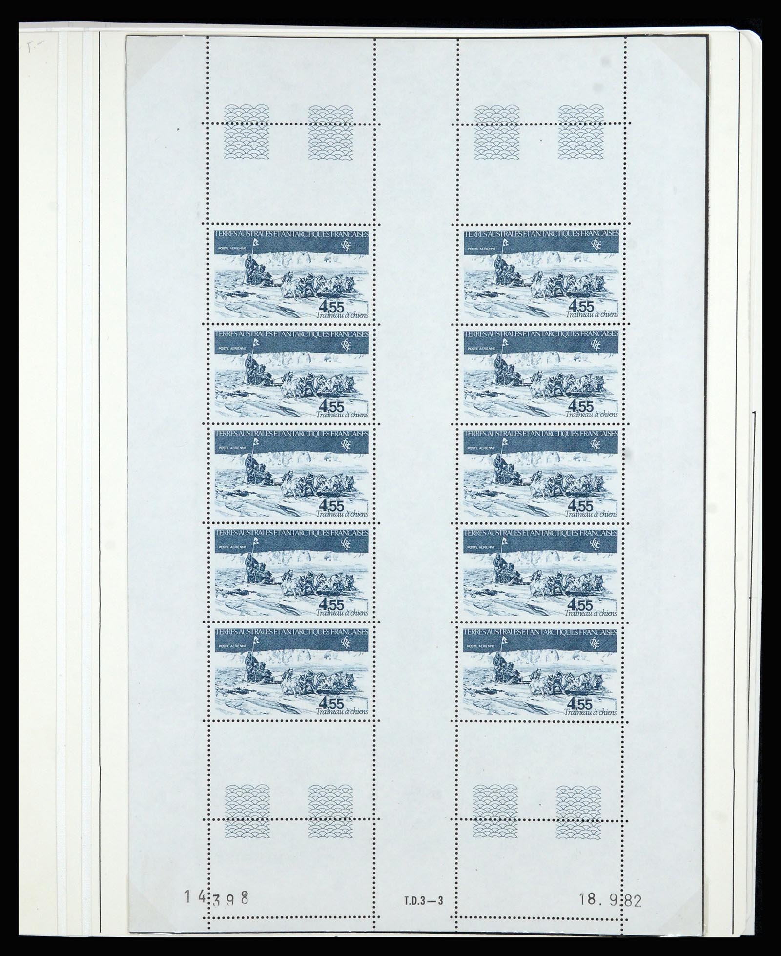 36751 066 - Postzegelverzameling 36751 Frans Antarctica 1955-1984.