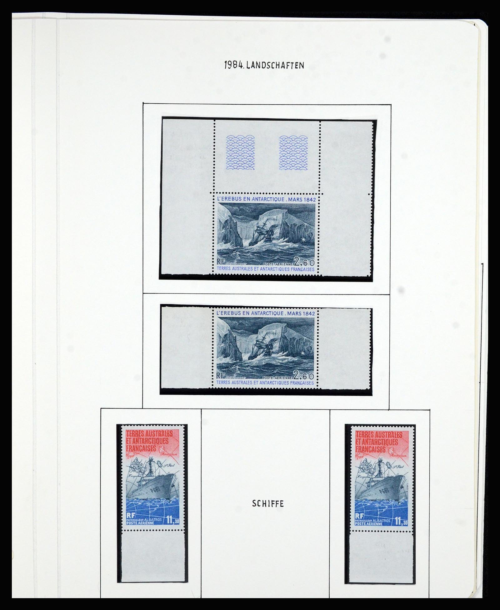 36751 074 - Postzegelverzameling 36751 Frans Antarctica 1955-1984.