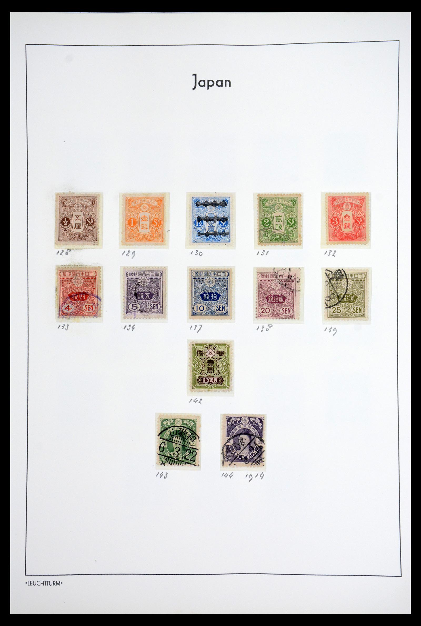 36755 018 - Postzegelverzameling 36755 Japan supercollectie 1871-1988.