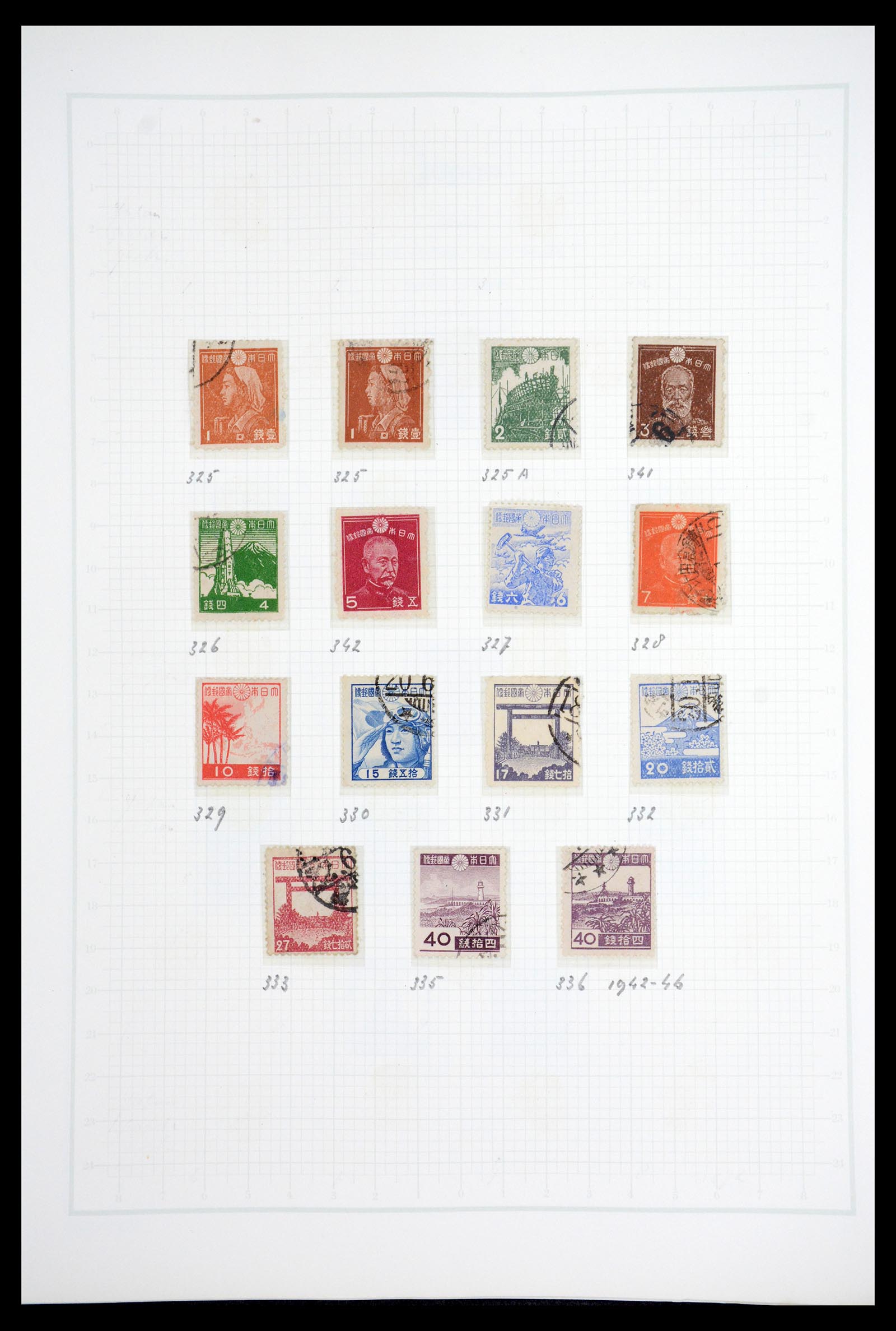 36755 022 - Stamp collection 36755 Japan supercollection 1871-1988.