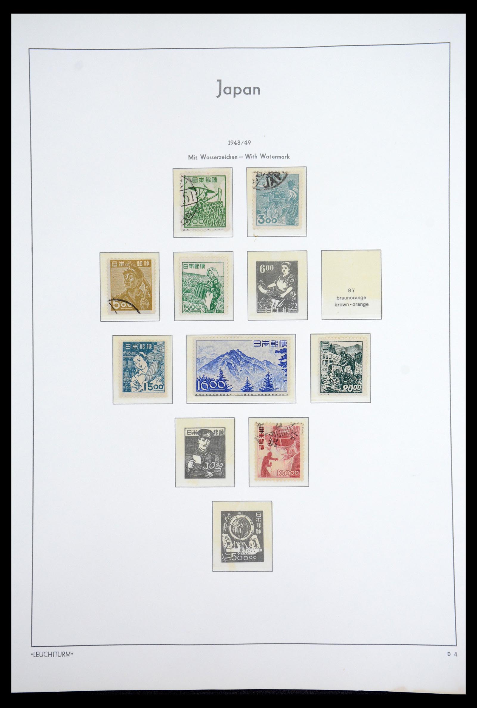 36755 026 - Postzegelverzameling 36755 Japan supercollectie 1871-1988.