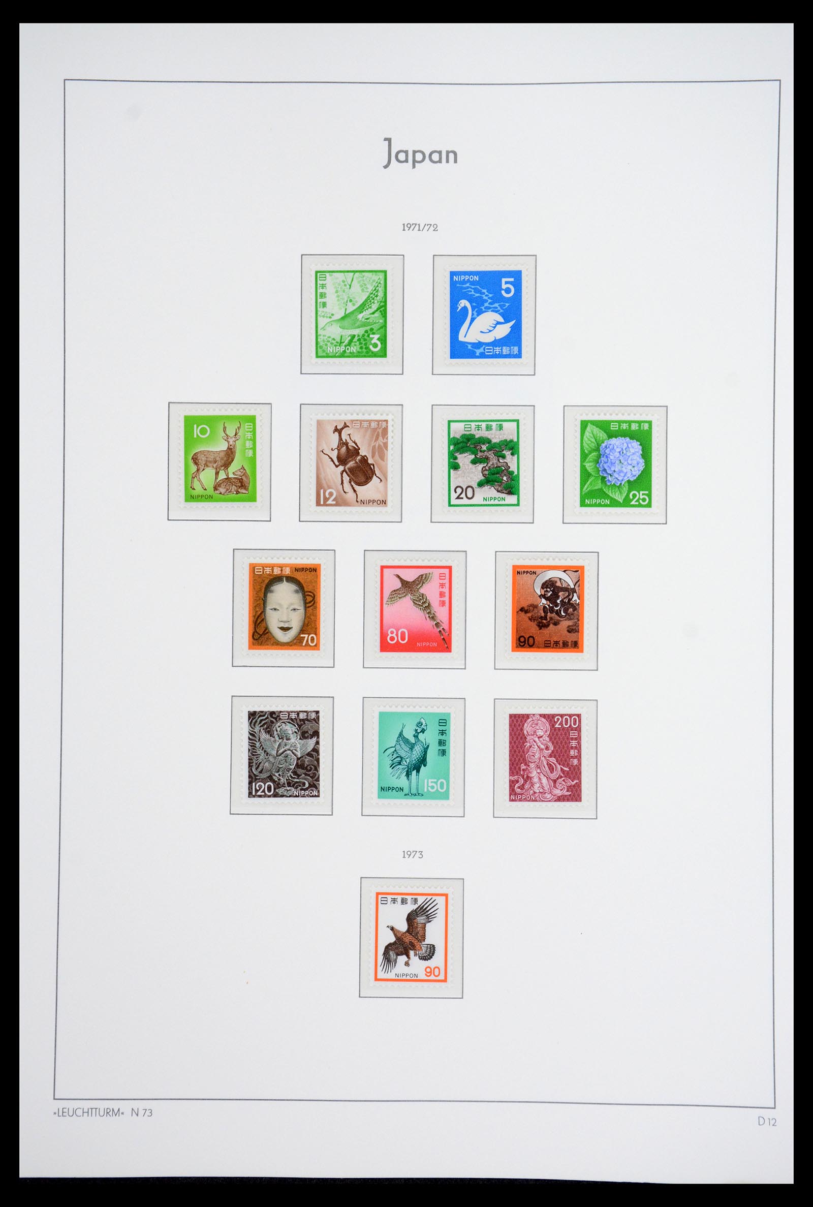 36755 037 - Postzegelverzameling 36755 Japan supercollectie 1871-1988.