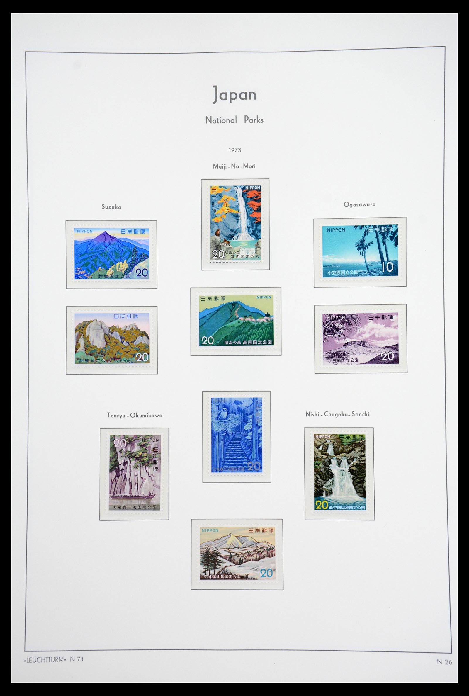 36755 095 - Postzegelverzameling 36755 Japan supercollectie 1871-1988.