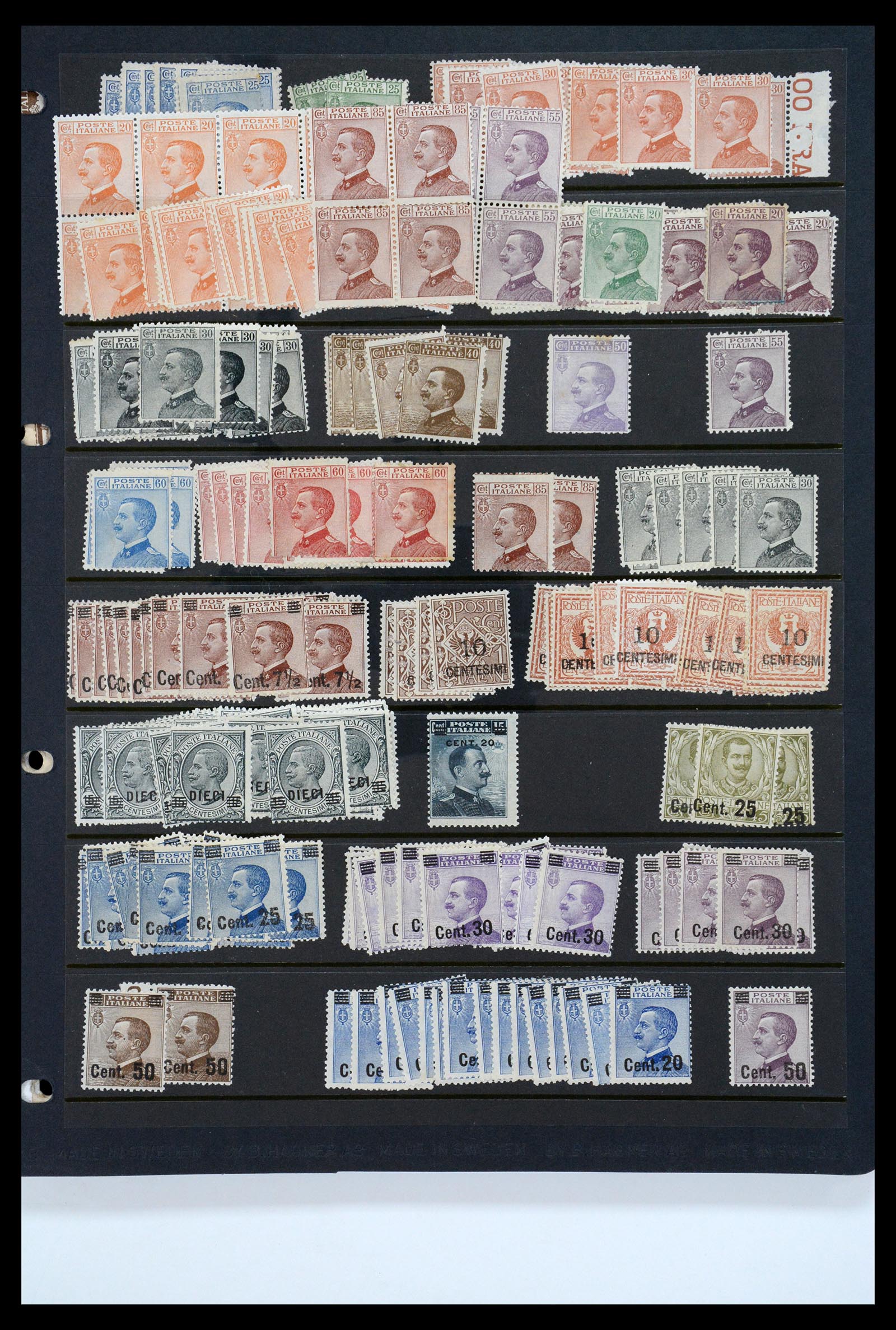 36760 003 - Postzegelverzameling 36760 Italië 1861-1970