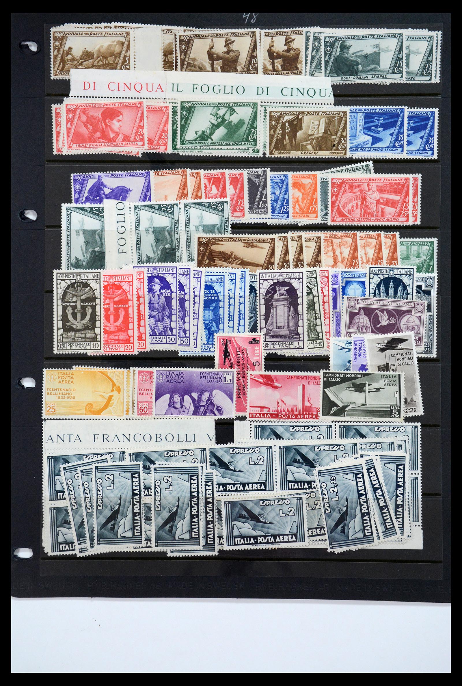 36760 011 - Postzegelverzameling 36760 Italië 1861-1970