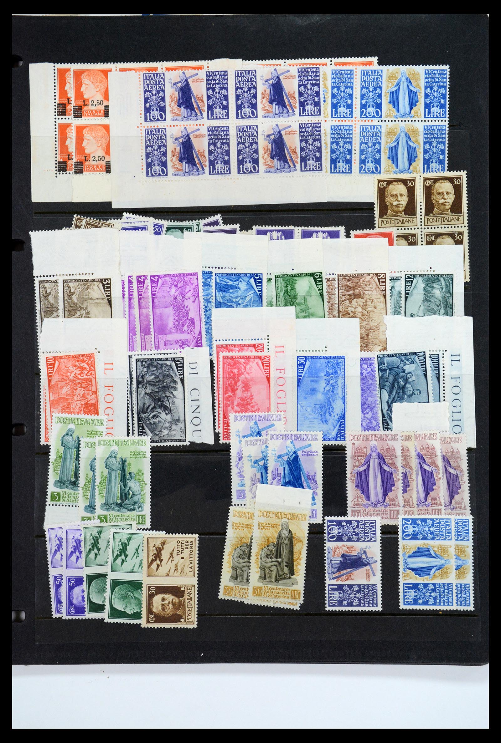36760 014 - Postzegelverzameling 36760 Italië 1861-1970