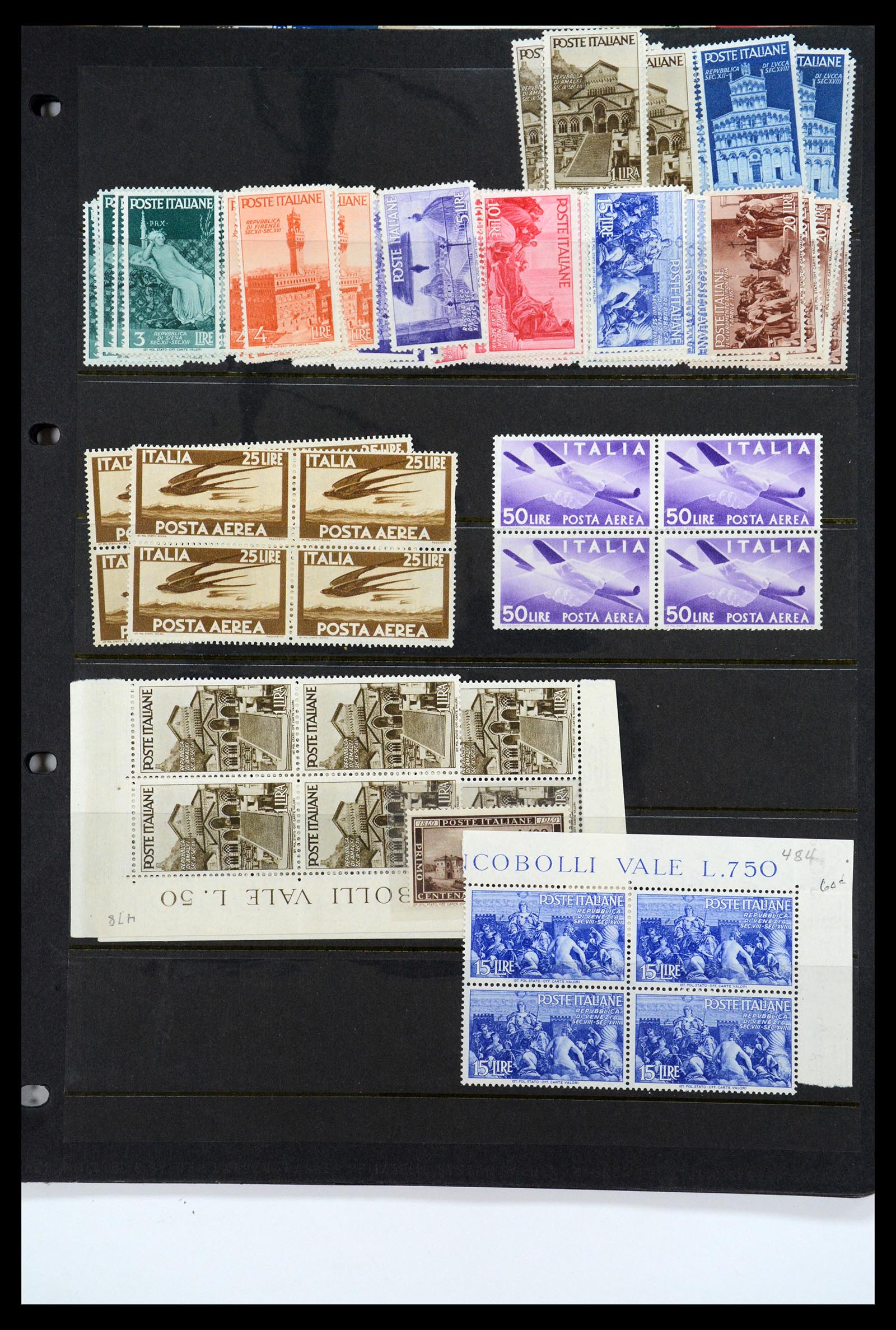 36760 016 - Postzegelverzameling 36760 Italië 1861-1970